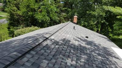Residential Roofing Installation using CertainTeed Landmark Lifetime Architectural Shingles- Max Def Colonial Slate
