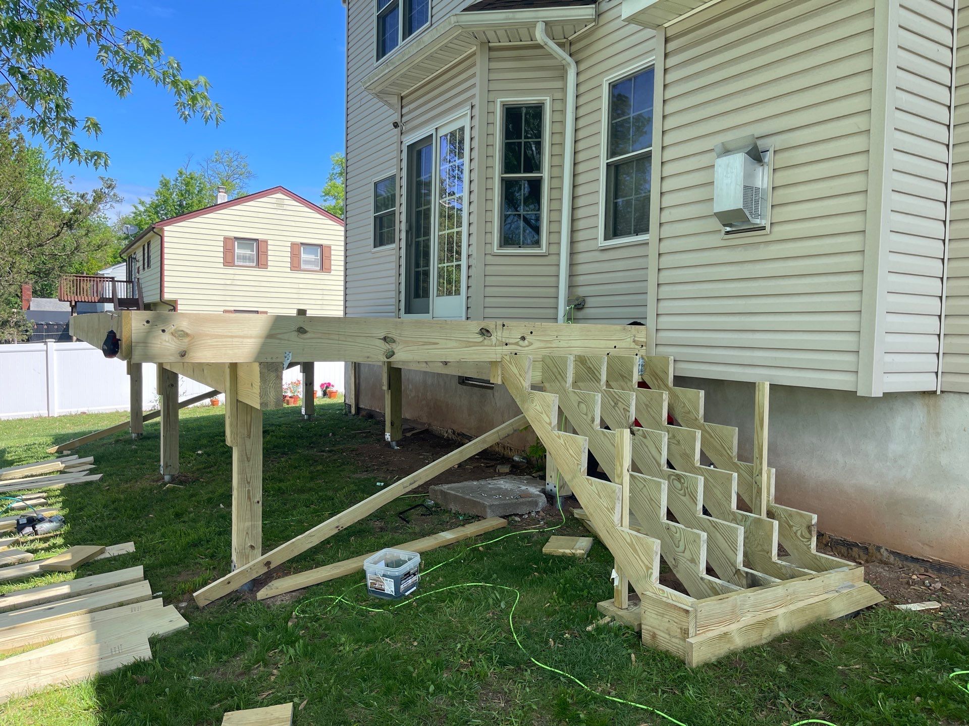 New Deck in Edison, New Jersey by deck guardian