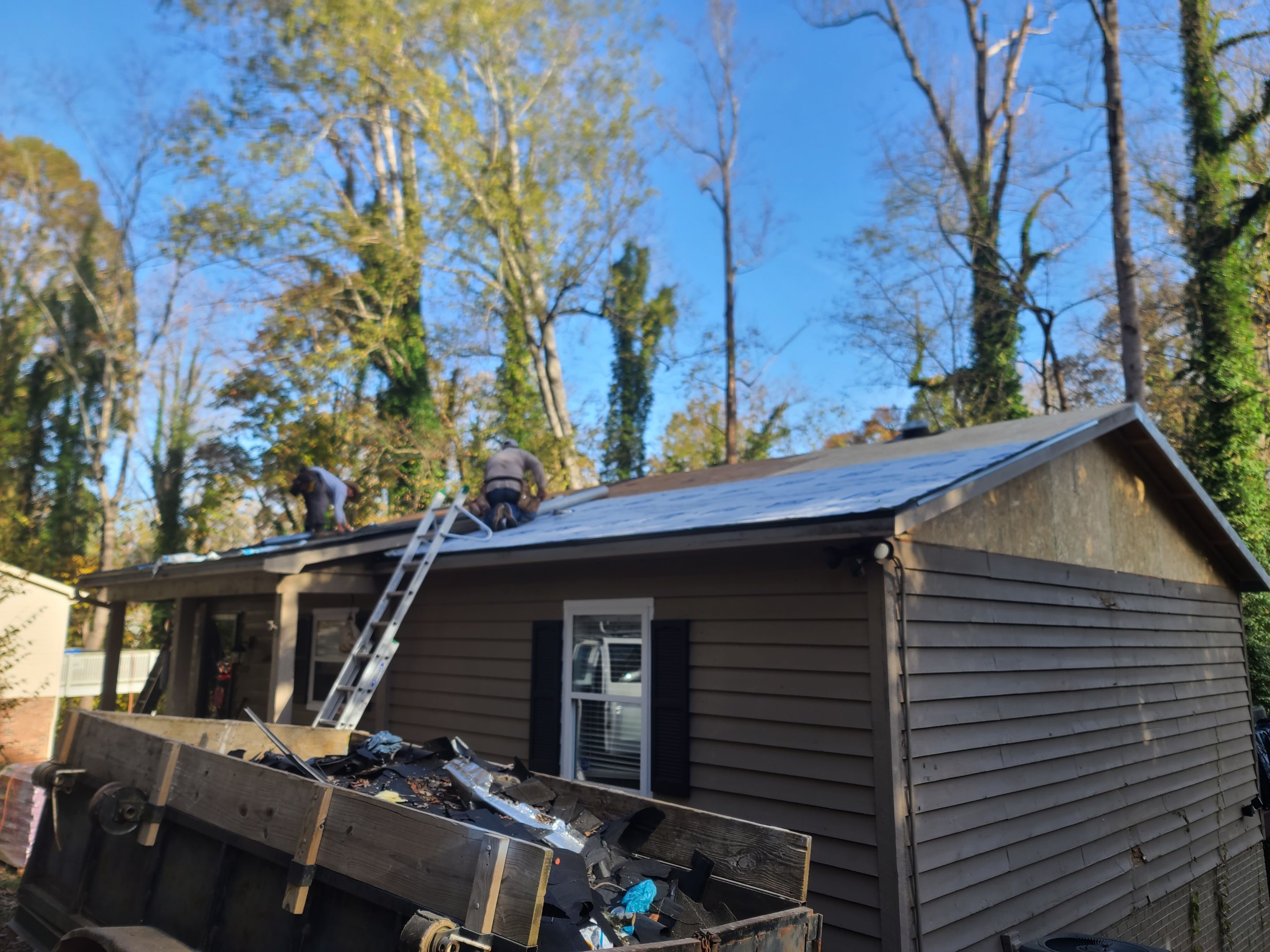 Allison Storm damage repair by BROCK BUILDERS 