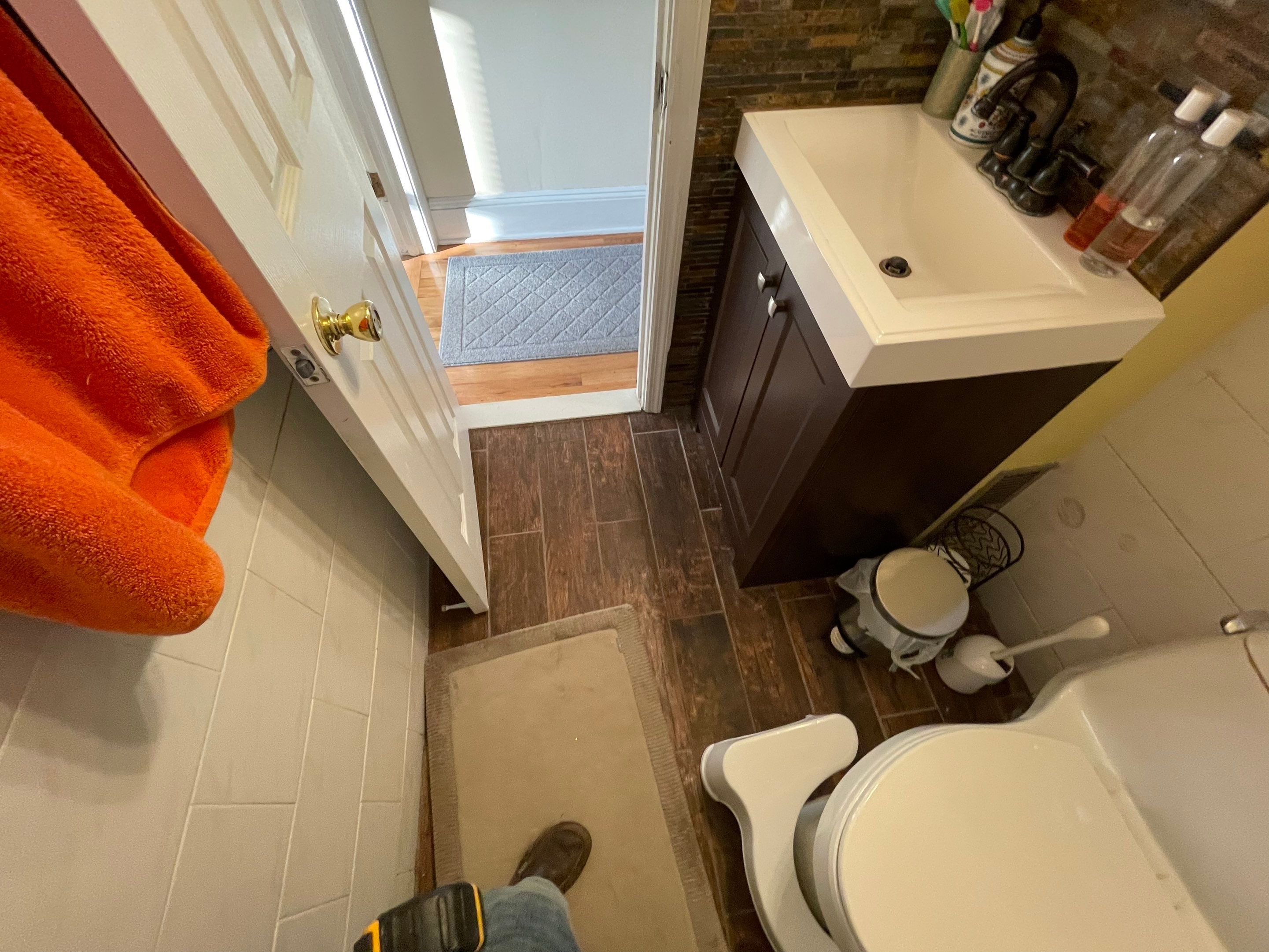 Bathroom Remodel using Tile by Home Concepts Construction