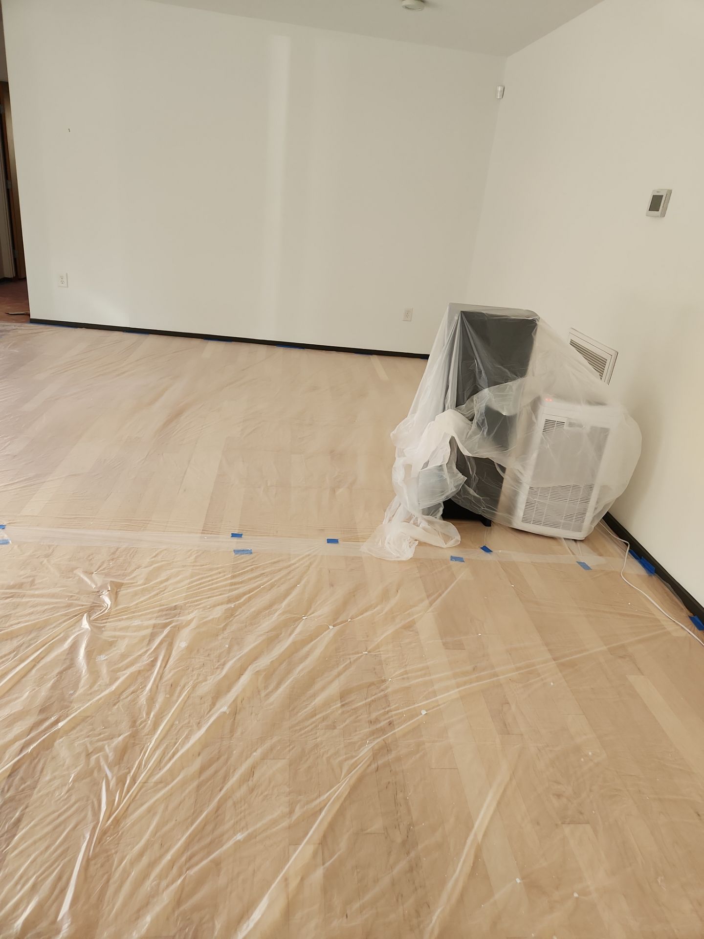 Drywall repair and repaint by GonzalezPainters & Contractors Inc 