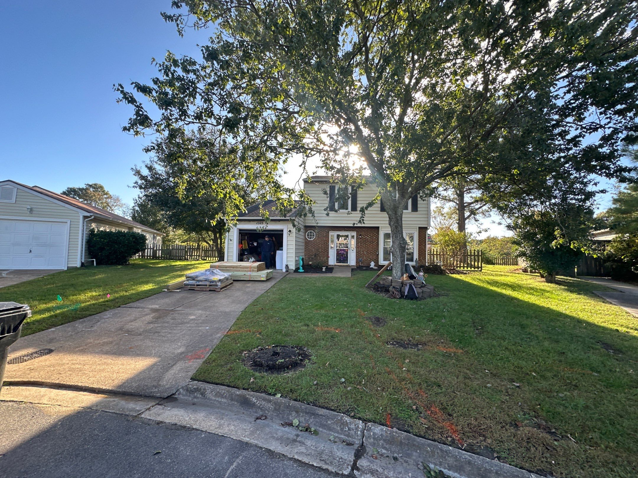 Project in Virginia Beach by Sam The Concrete Man Virginia Beach