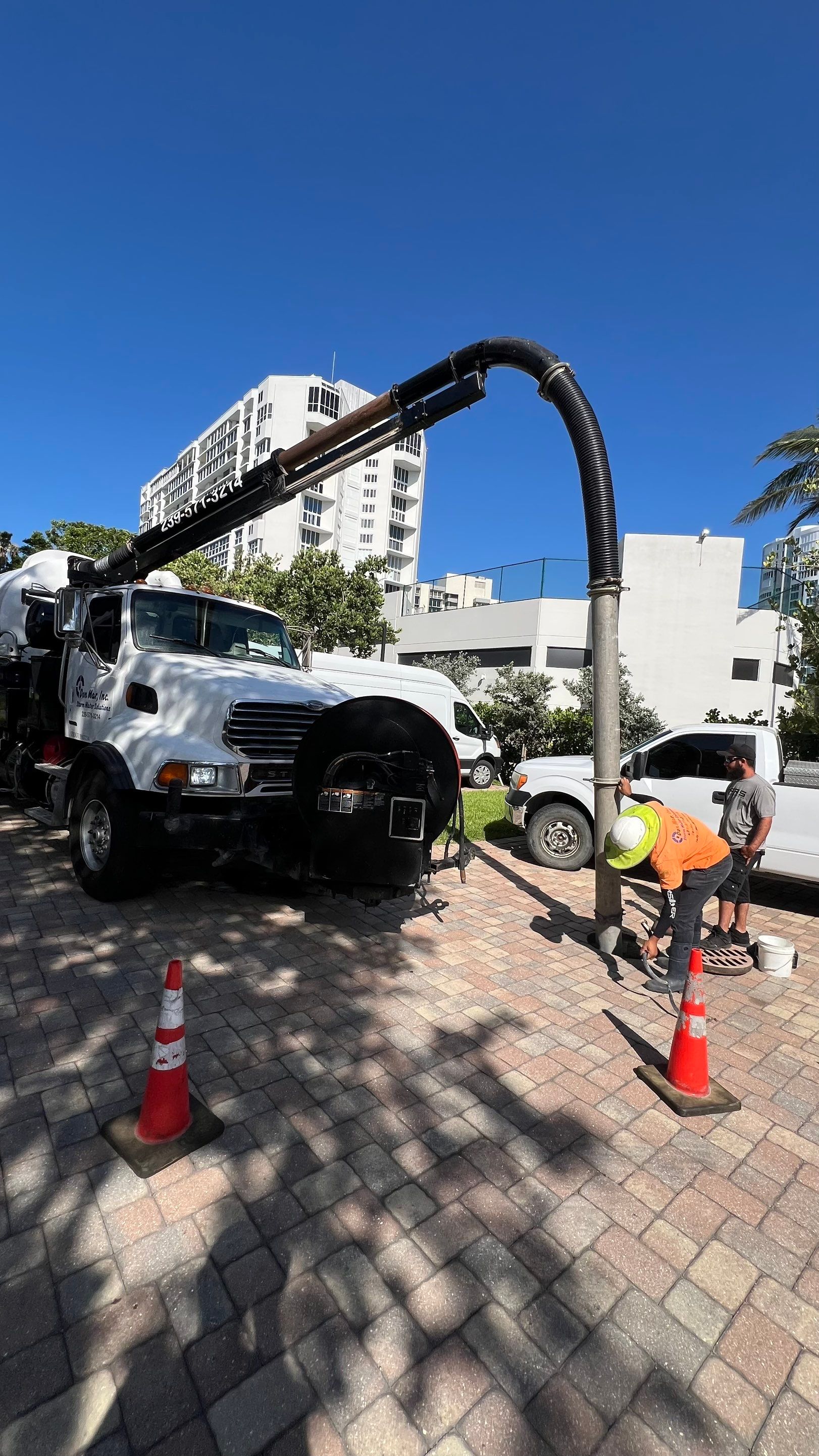 Gulfshore Condo Stormwater System Maintenance by Don Mar, Inc. Storm Water Solutions
