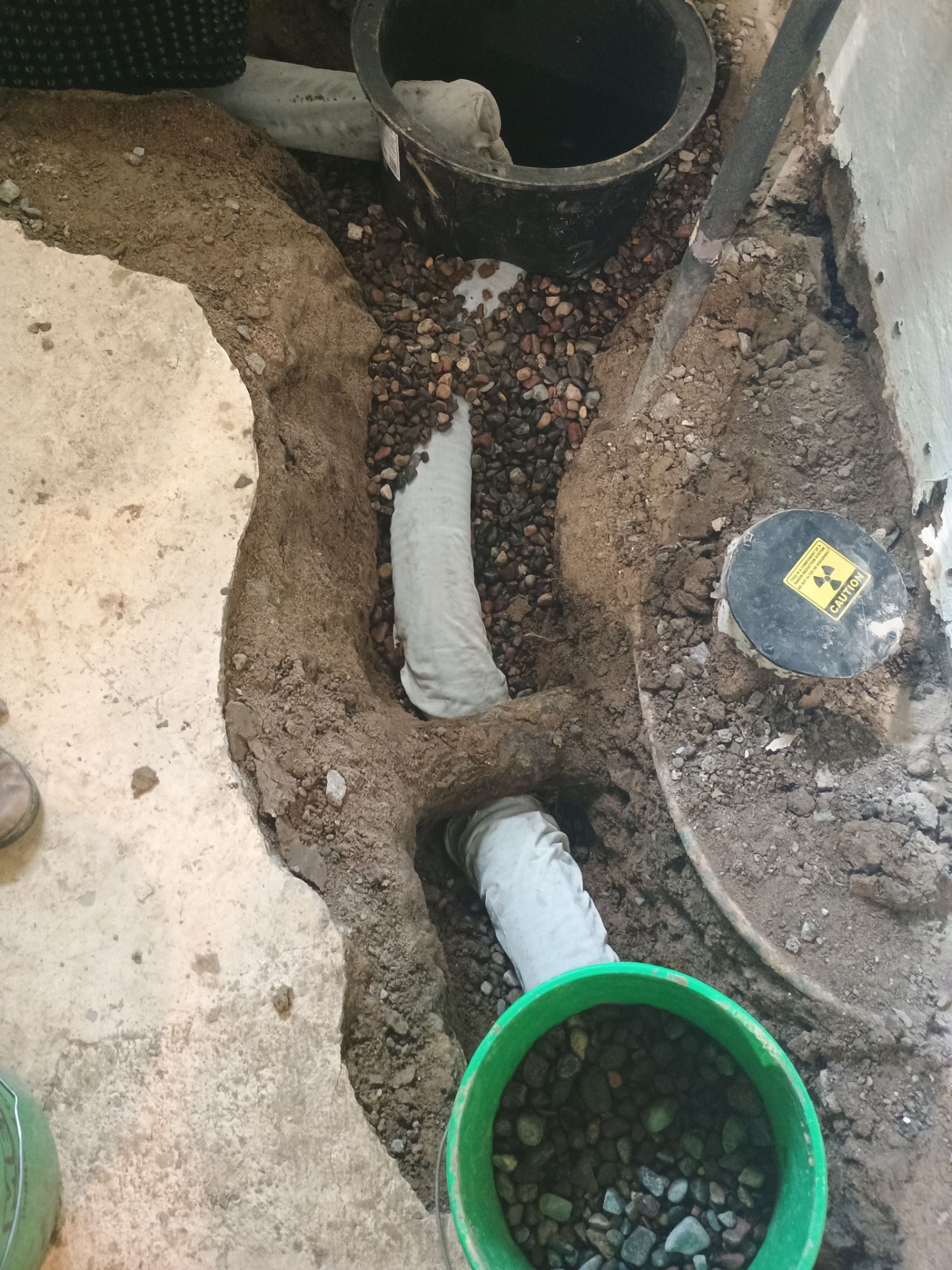 Another Drain Tile Project in the Books by Waterproofing Northeast