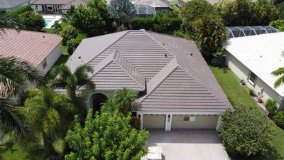 Residential Roofing Installation using Eagle Roofing Tile