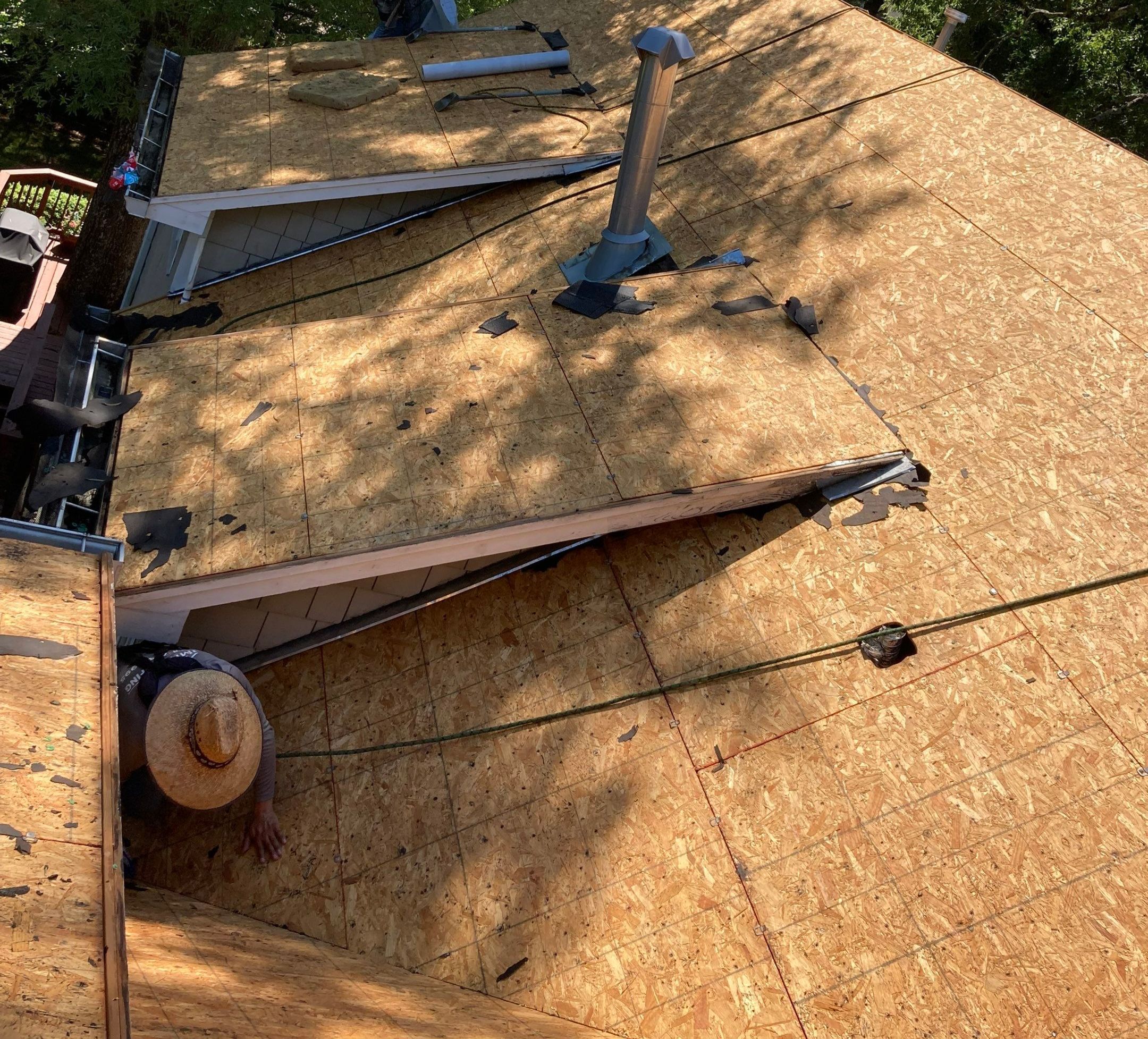 Residential Roofing Installation using Architectural Shingles by The Roofing Dudes