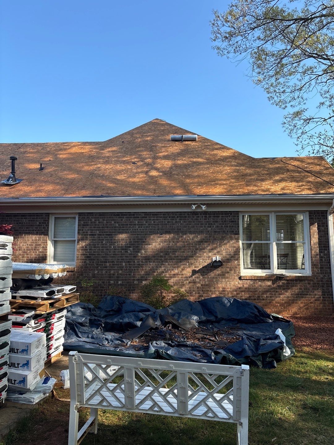 Residential Roofing Installation using TAMKO TITAN XT Rustic Black by RISE Roofing & Restoration, LLC