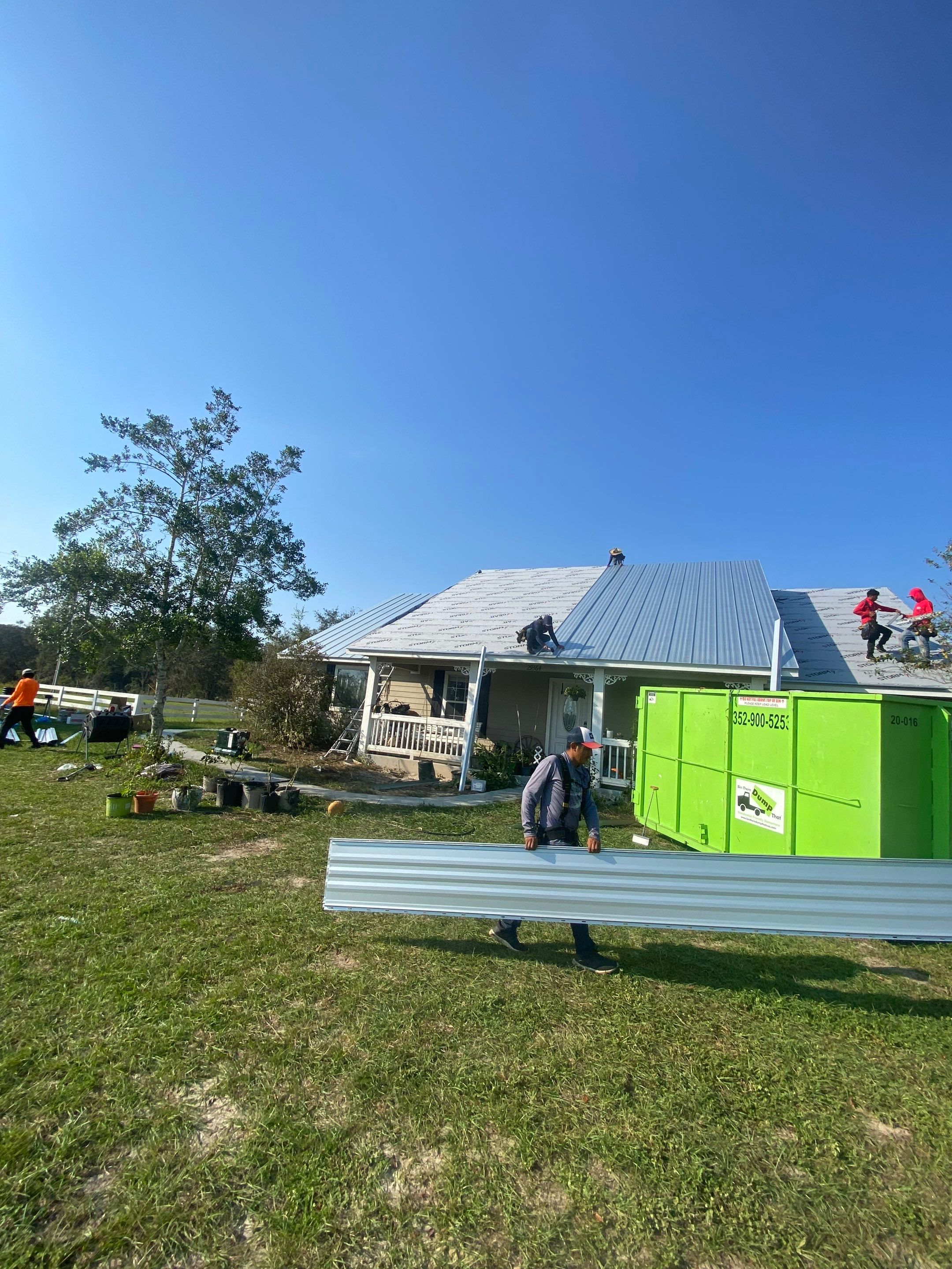 Metal Roof Replacement - Newberry, Florida by Brehm Roofing