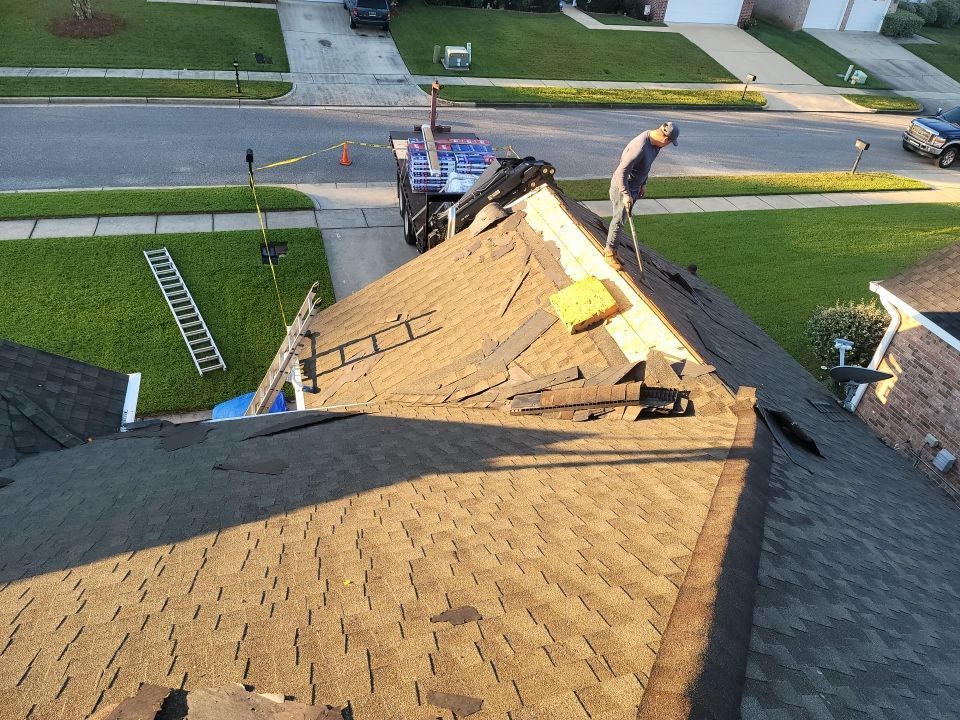 Residential Roofing Installation using Roof Replacement by American Roofing & Construction LLC