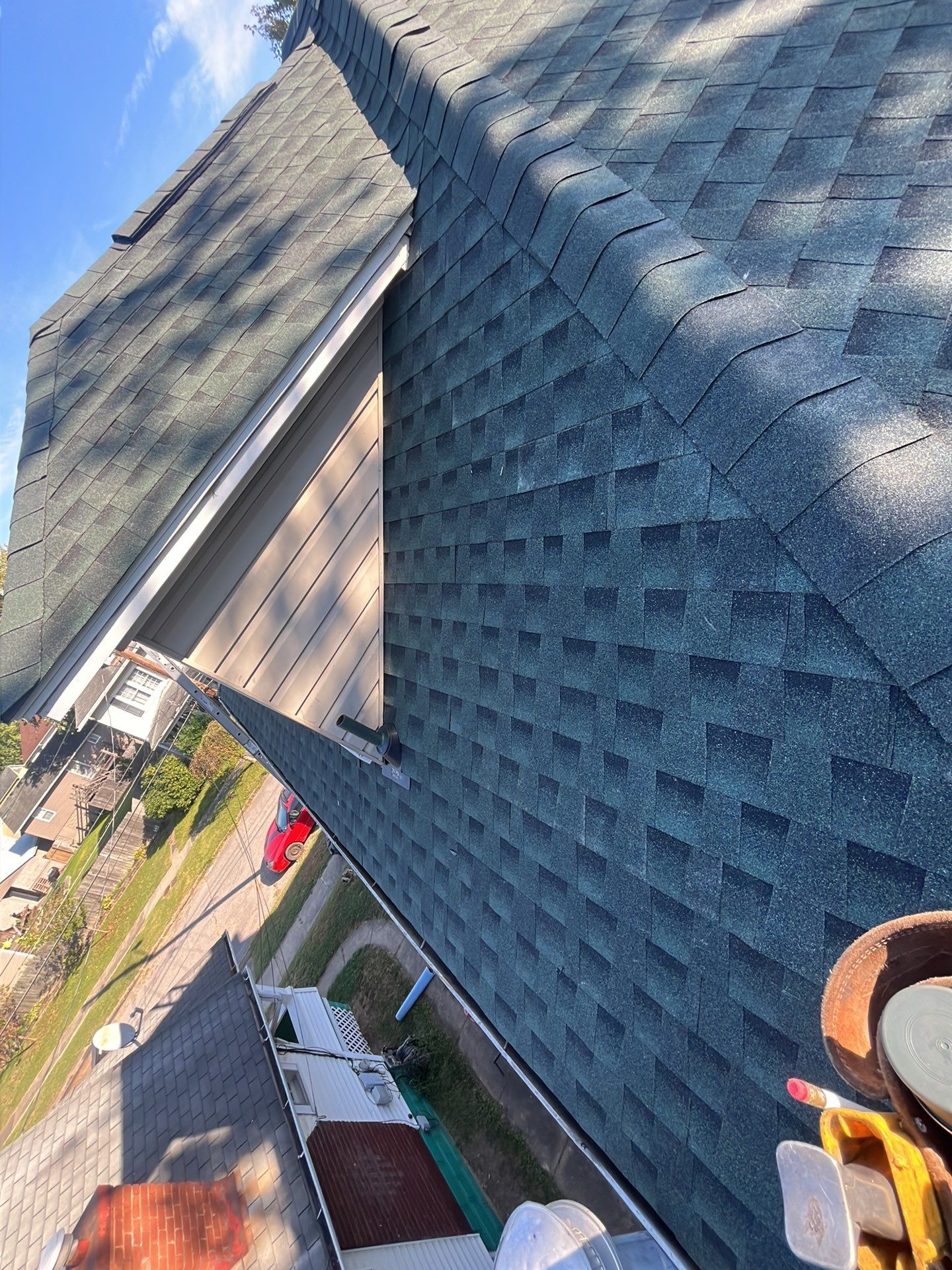 Residential Roofing Installation using Timberline HDZ by Rainstoppers Roofing