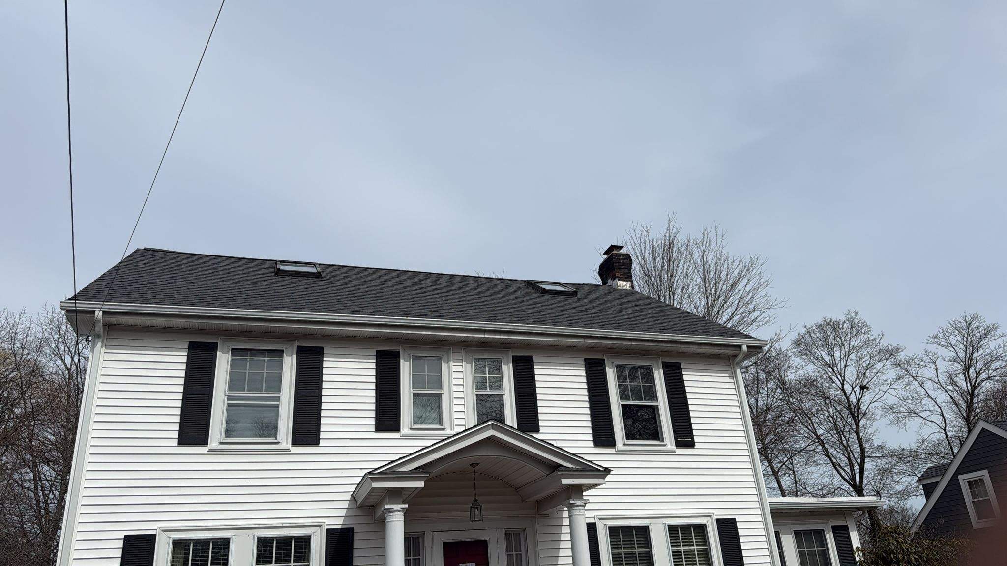Full Strip & Re-Roof in Andover, MA – Architectural Black Shingles by JOHNNYS PRO