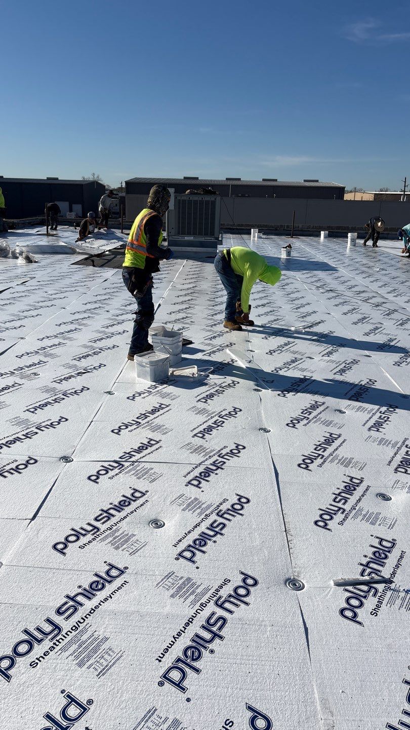 Project in Tulsa, OK by Decor Roofing & Restoration