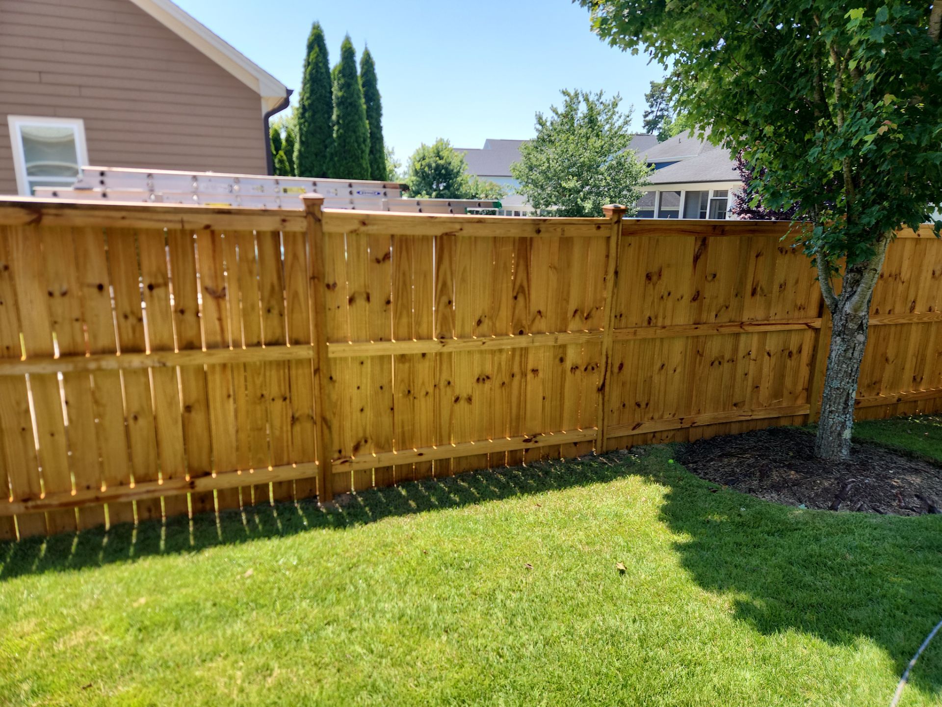 Wood Fence using Wood Sealant and Stain by DuraSeal