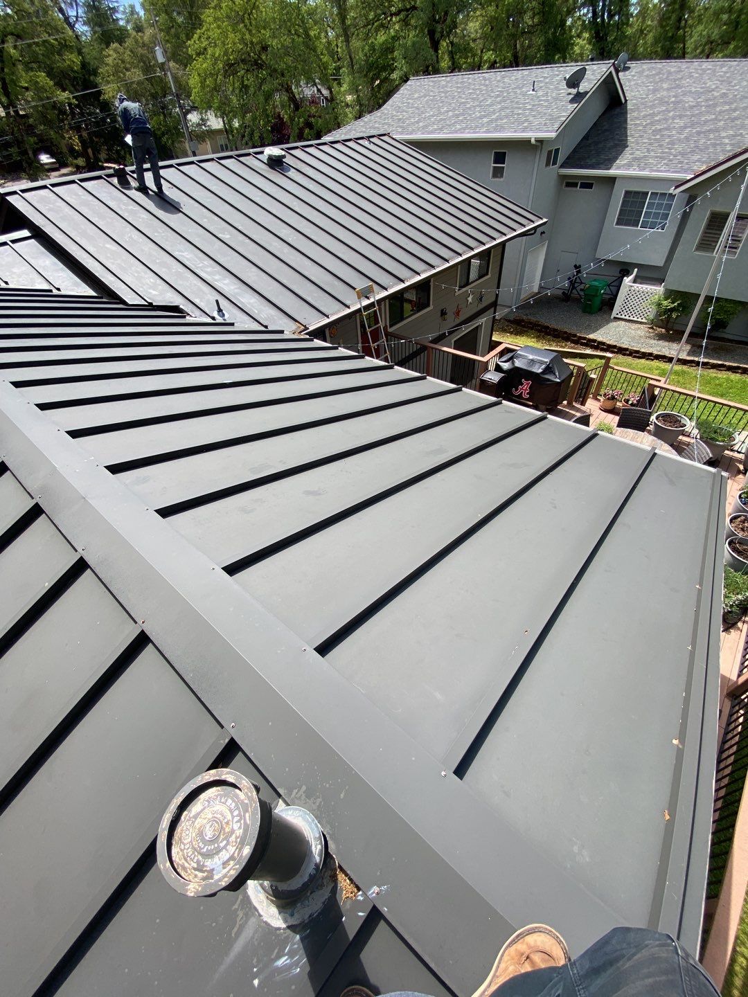 Solar Panel Installation using Solar Panels by Byers Enterprises 
