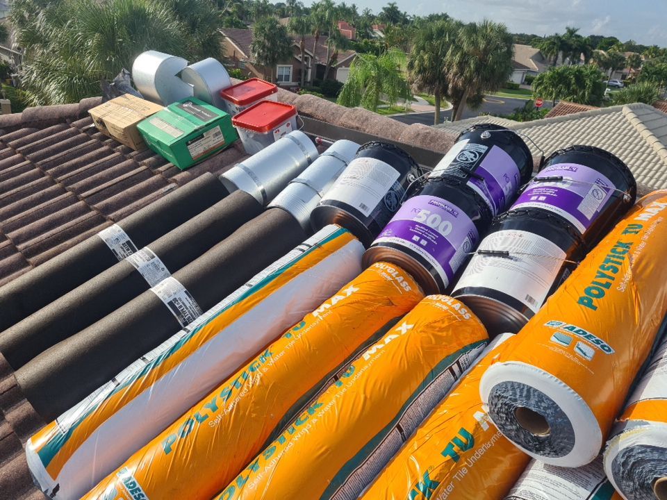 Residential Roofing Installation using Eagle Roofing Tile by BLUES BROTHERS CONSTRUCTION CORP