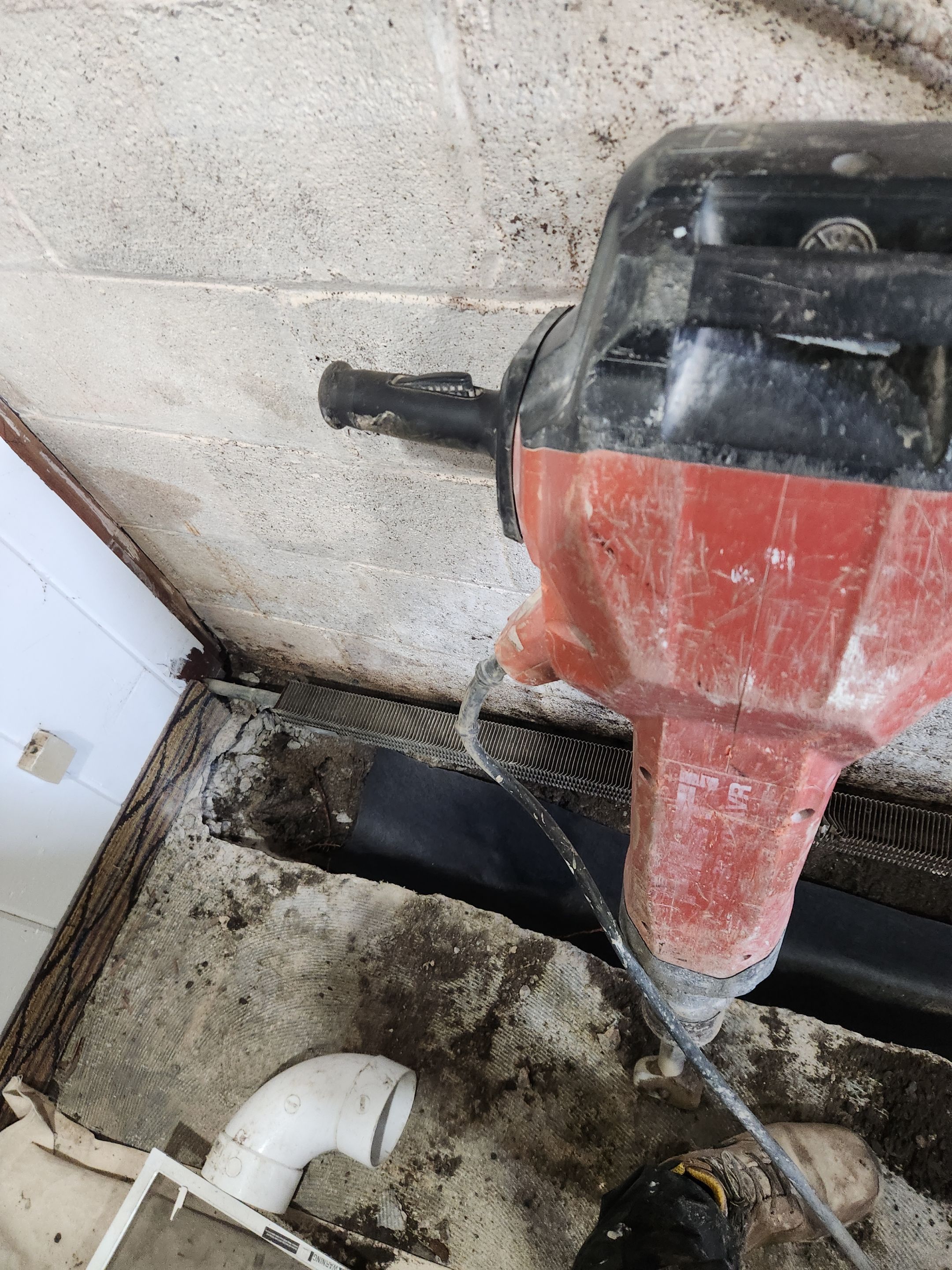 Interior French Drain Jefferson Township by Pure Service Pro, LLC 