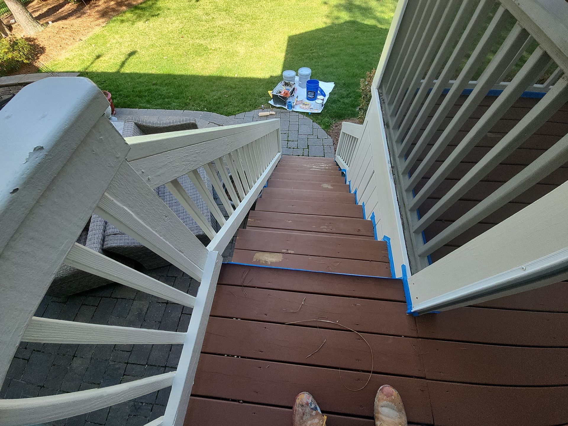 Deck using AcryFin by DuraSeal