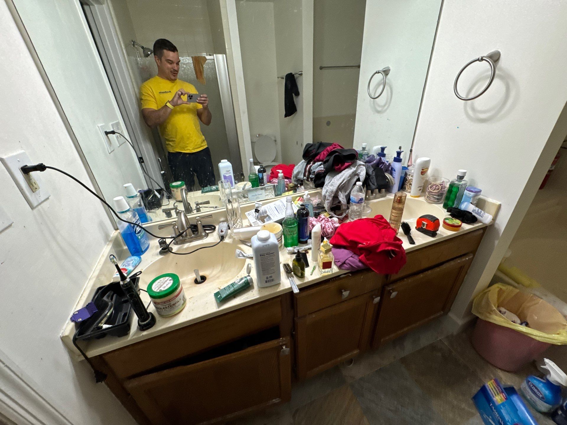 Master bathroom renovation by Prudencio