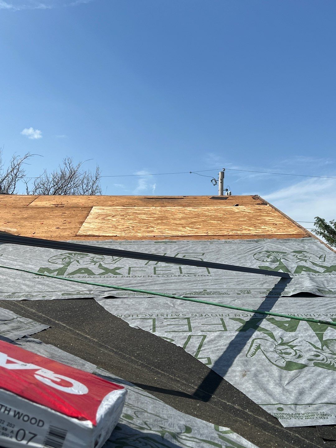 Residential Roofing Installation using GAF Natural Shadow  by A & H Roofing and Contracting