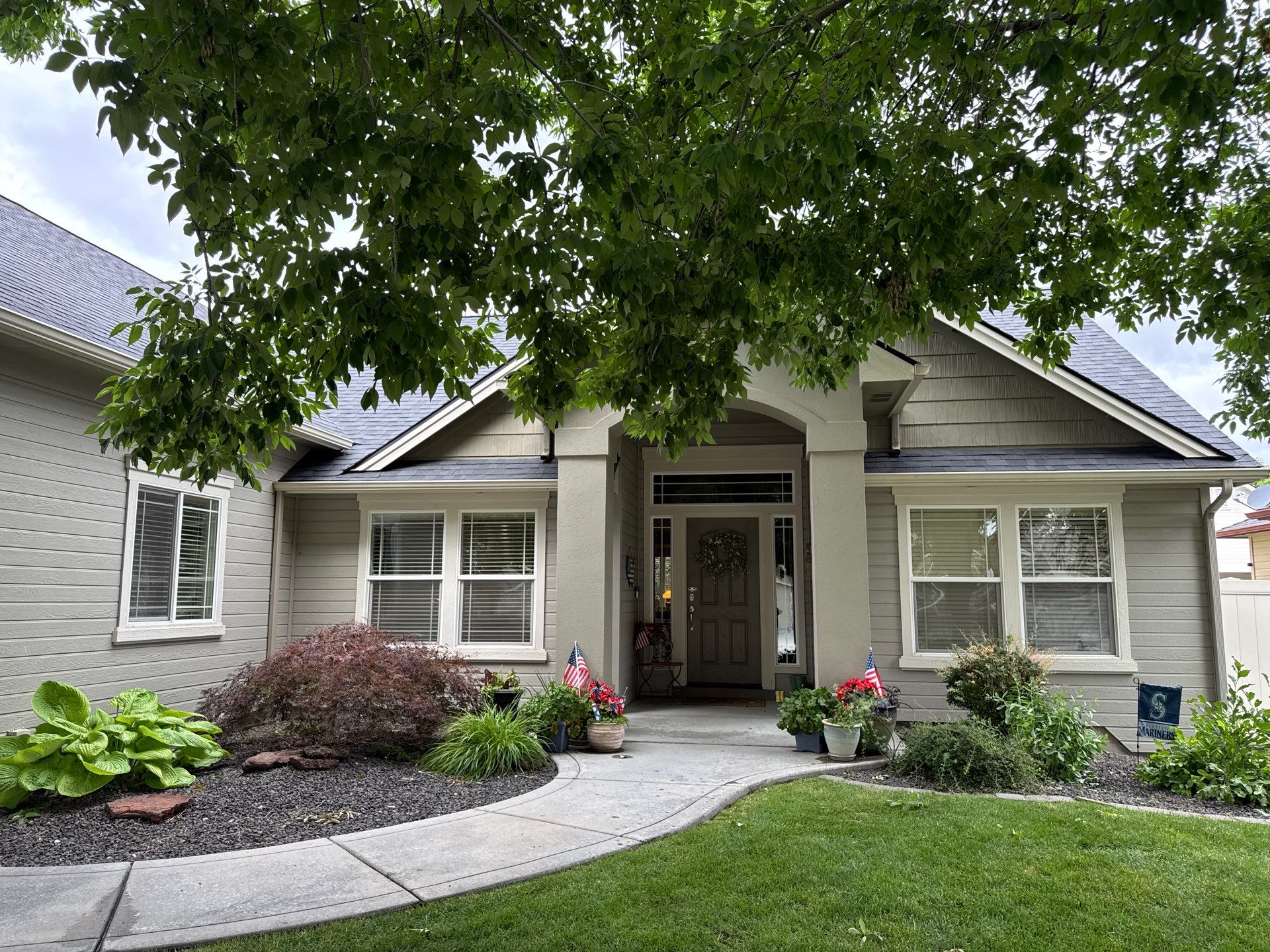 Residential Asphalt Shingle Roof Replacement in Meridian, Idaho by Olive Roofing