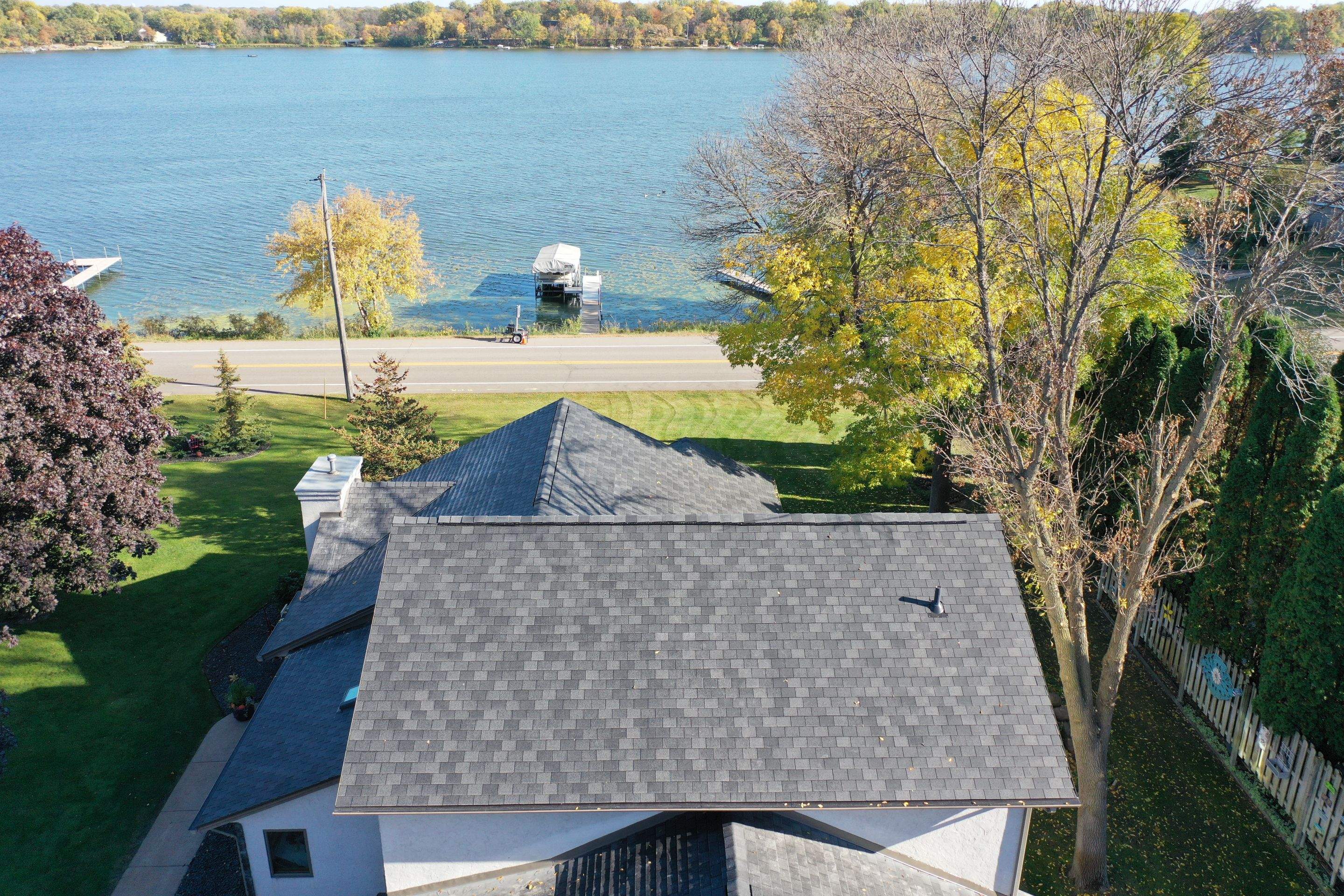 Premium Roof Replacement – F-Wave Designer Slate | Little Canada, MN by First Impressions Exteriors
