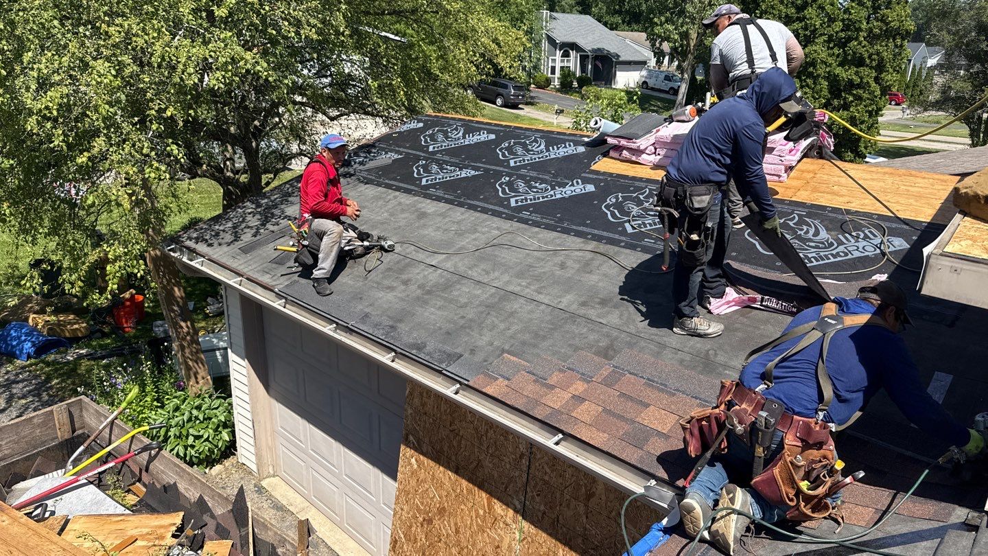 Roof Replacement using Owens Corning Brownwood by 180 Contractors