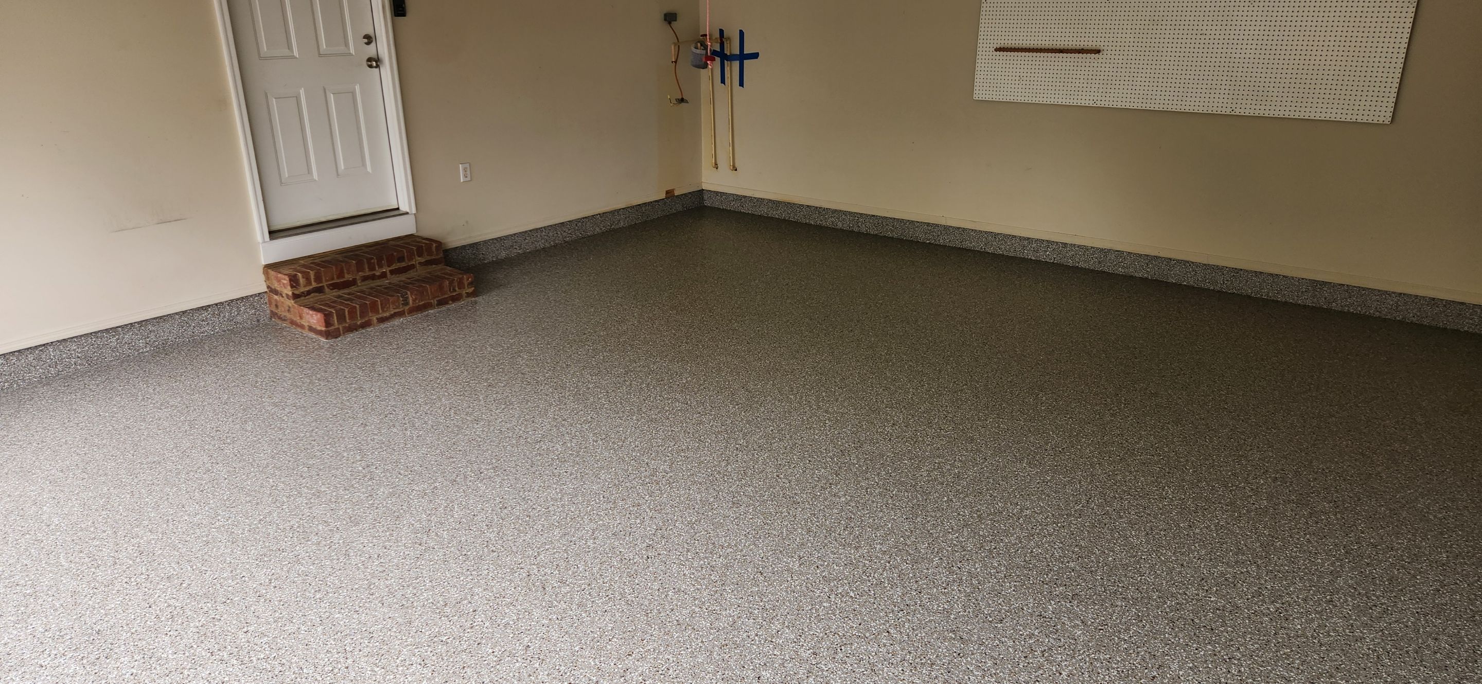 Garage renovation using Creekbed by Elite Floor Solutions