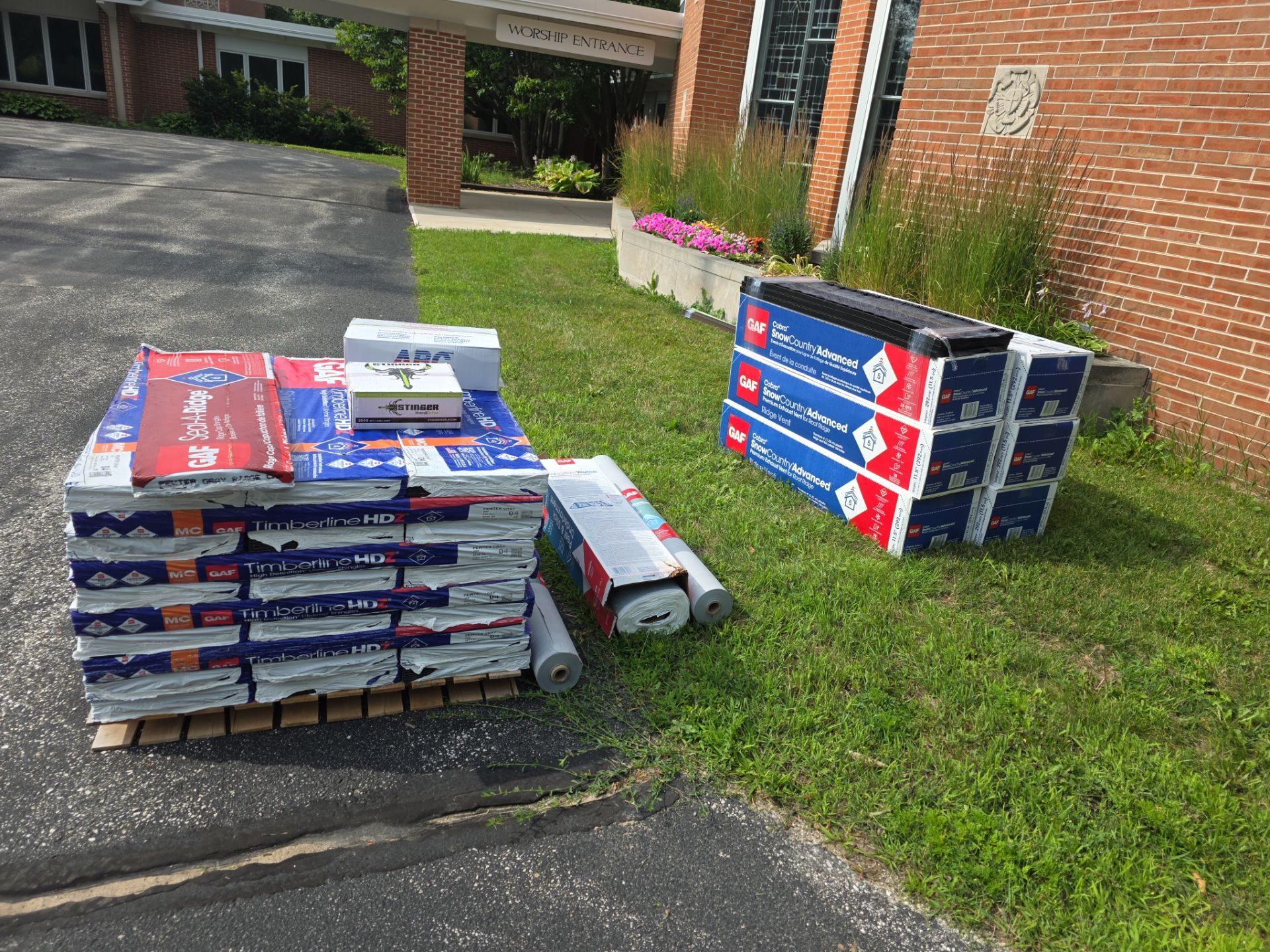 Lutherin Church Shingle Replacement  by Gellings Roofing & Siding