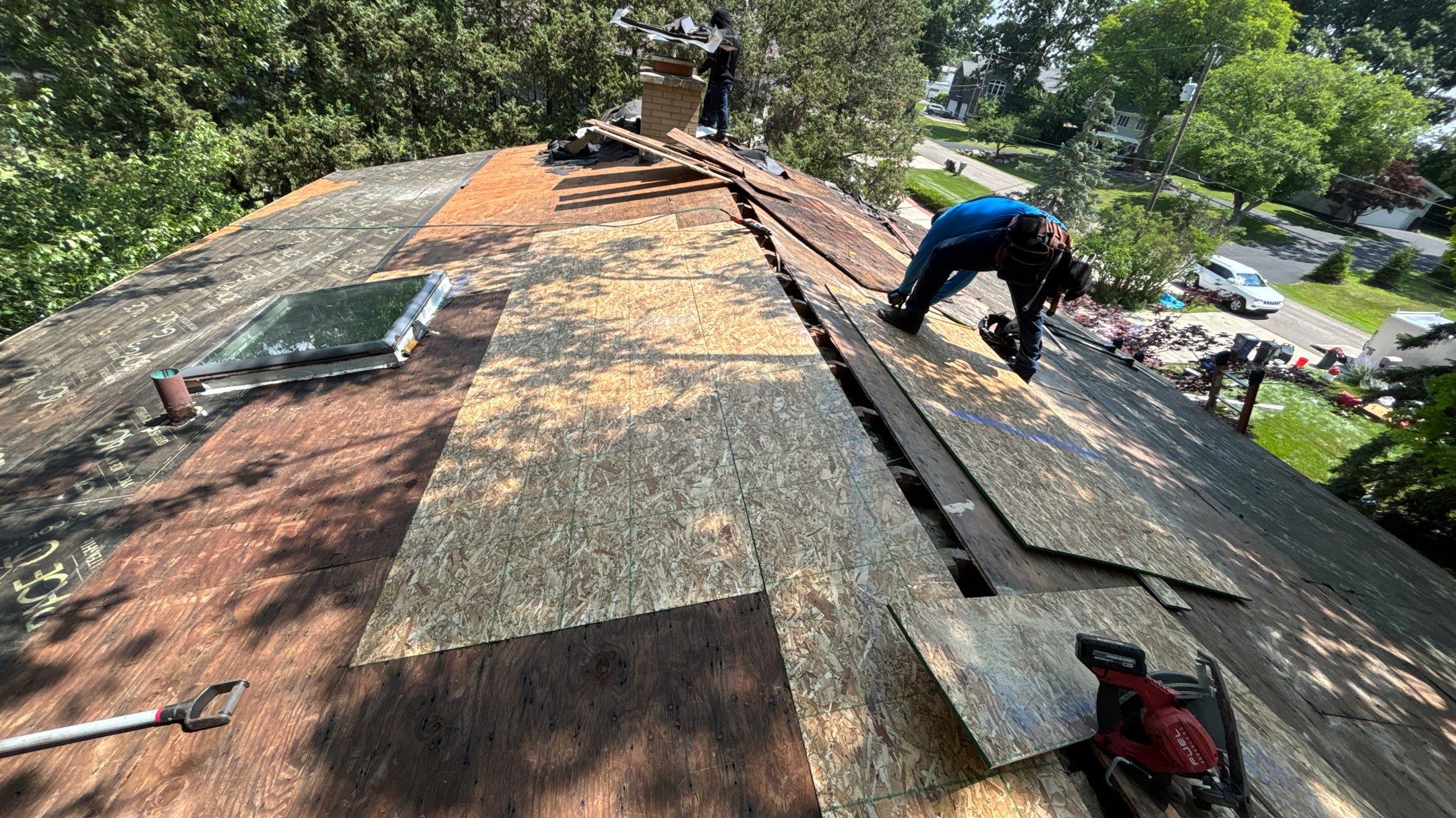 Roof Replacement using Owens Corning Driftwood by 180 Contractors