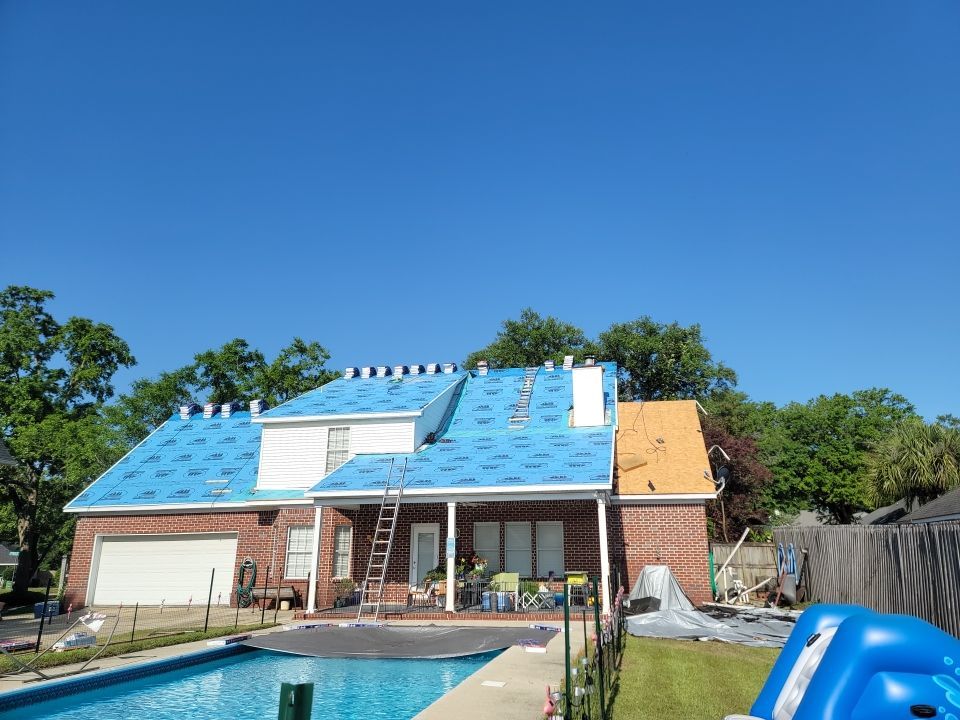 Residential Roofing Repair using Roof Replacement by American Roofing & Construction LLC