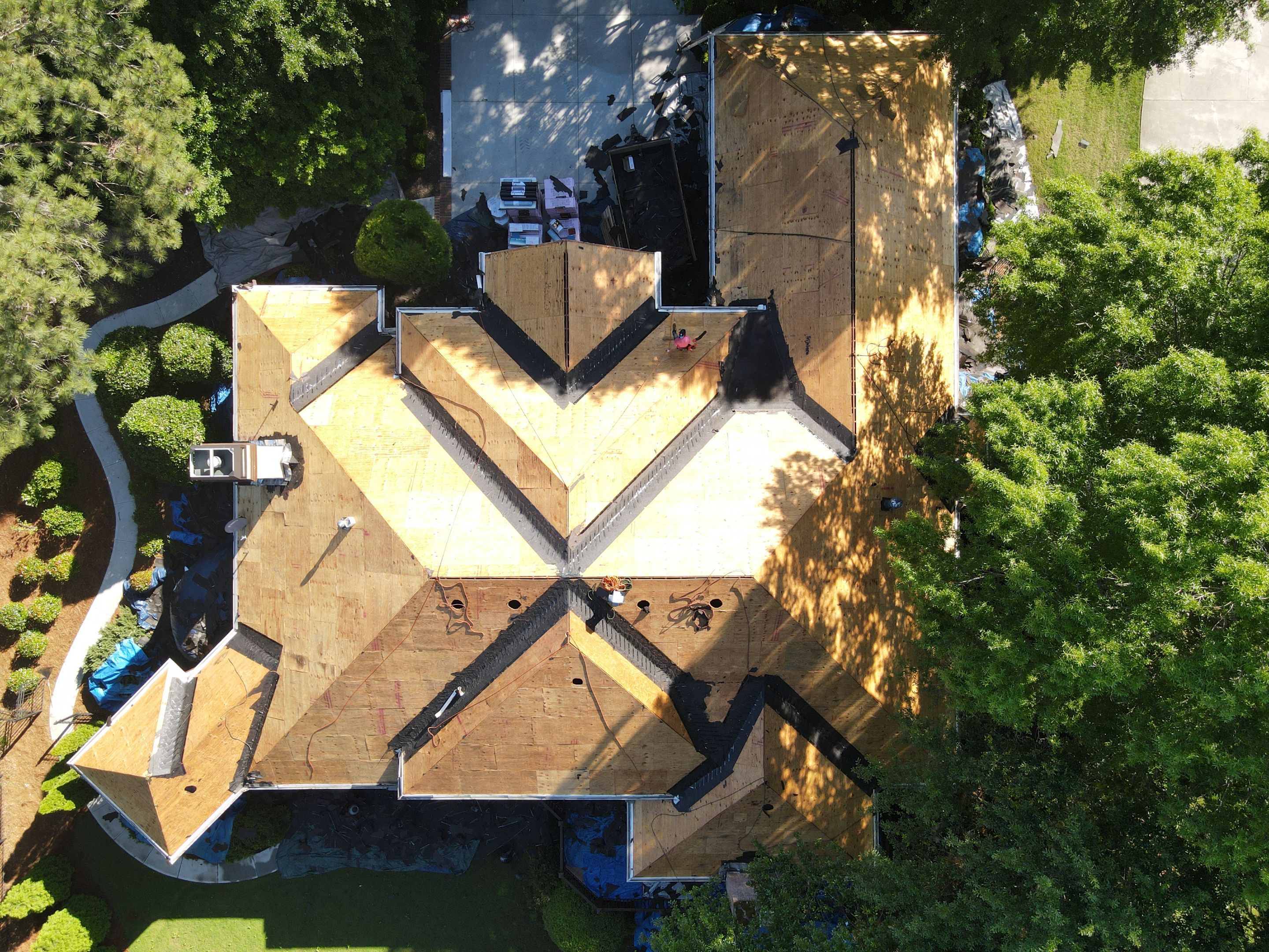 Residential Roofing Installation using Owens Corning by Inspector Roofing and Restoration