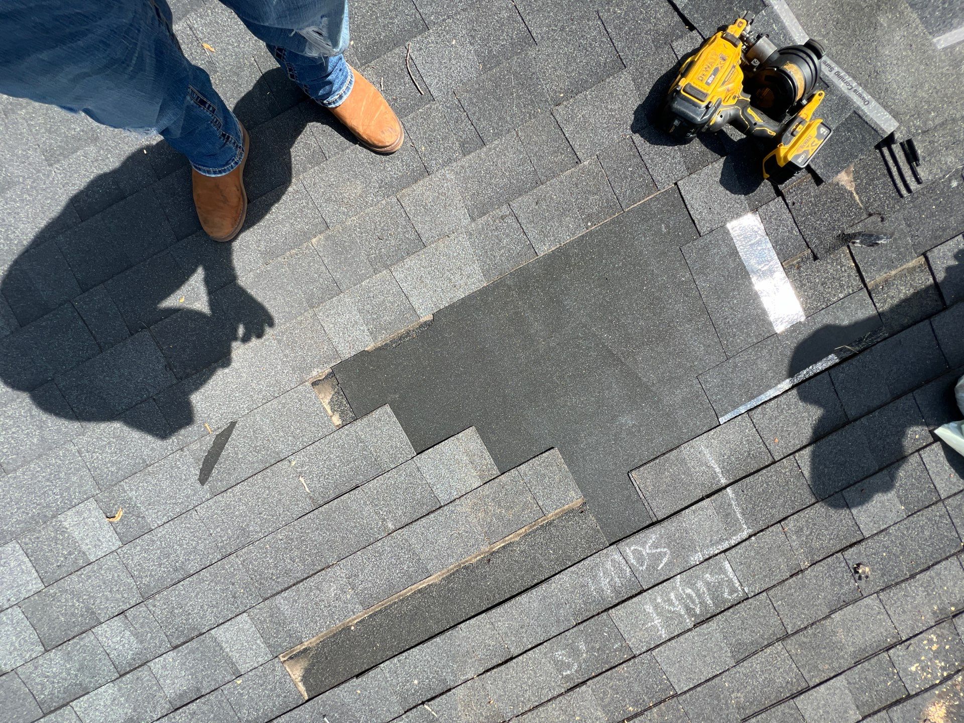 Residential Roofing Repair using Owen's Corning Duration (Lifetime) Shingles by Roof Repair Company