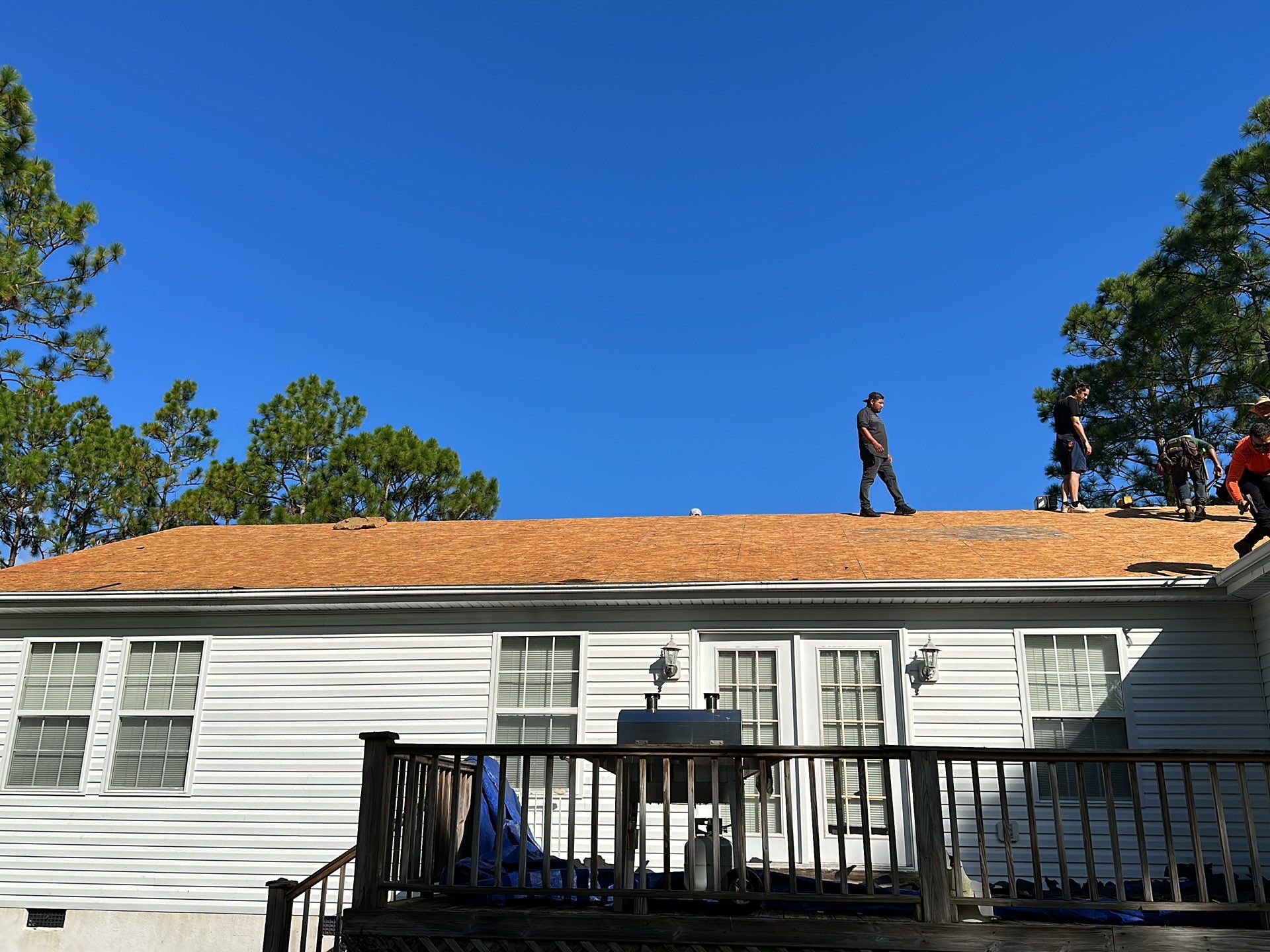 Roof Installation in Southport, NC Using Owens Corning Duration Shingles by RGR Construction and Roofing, LLC