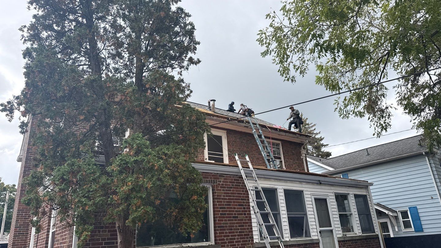 Roof Replacement using Owens Corning Colonial Slate by 180 Contractors