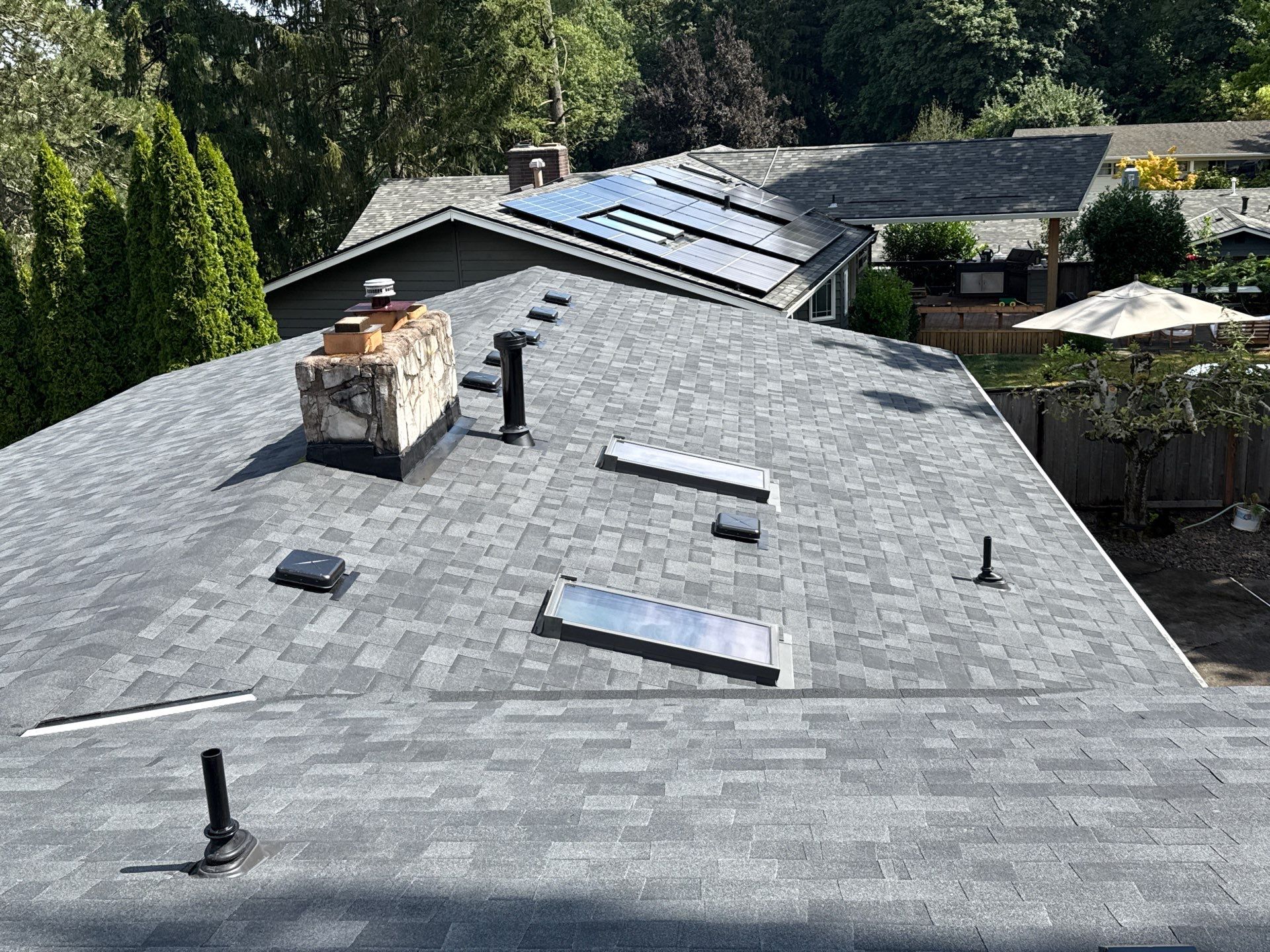 Project in Lake Oswego by Tom Leach Roofing