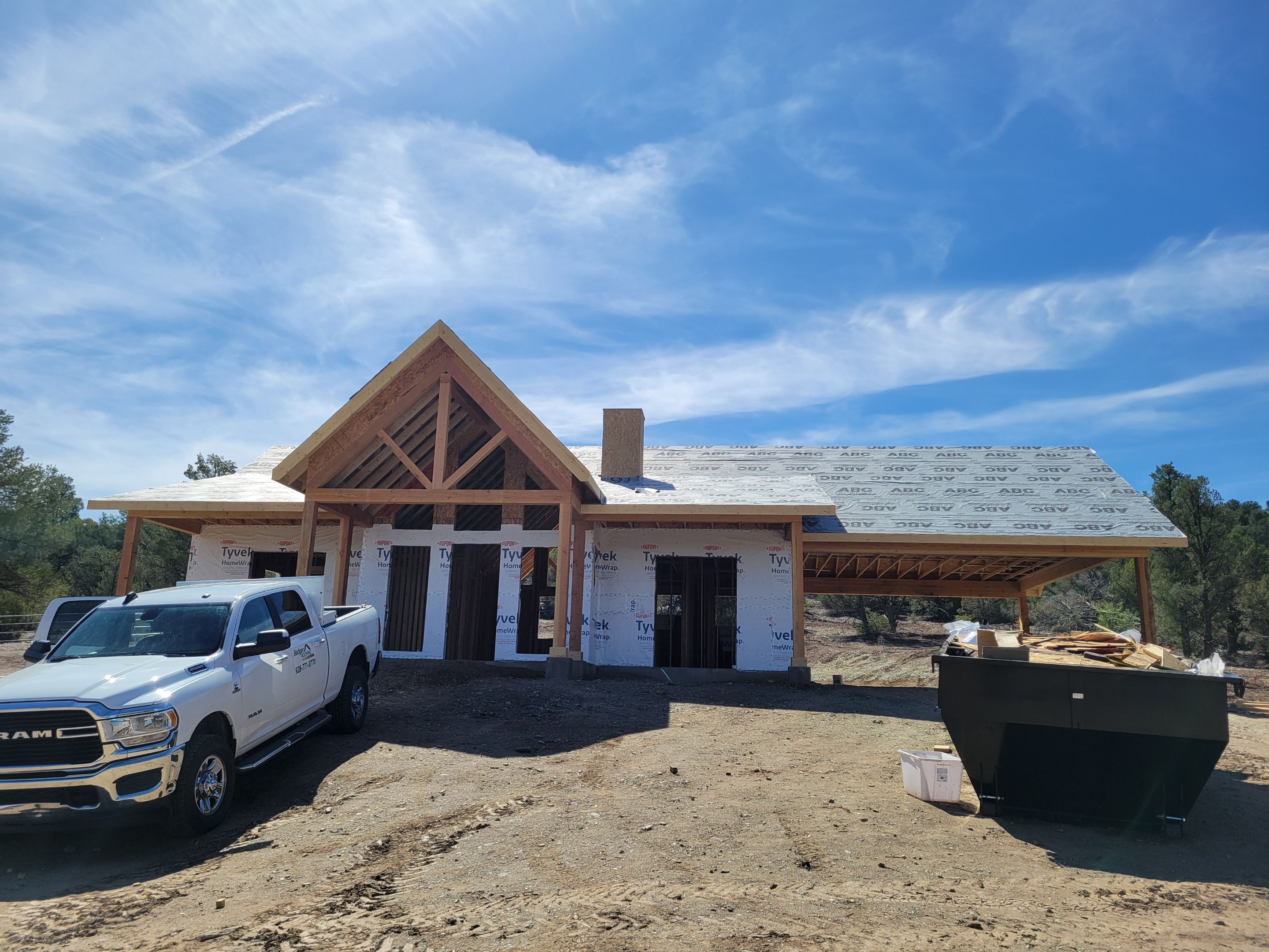Prescott Standing Seam Metal Roof Installation by Badger Roofing