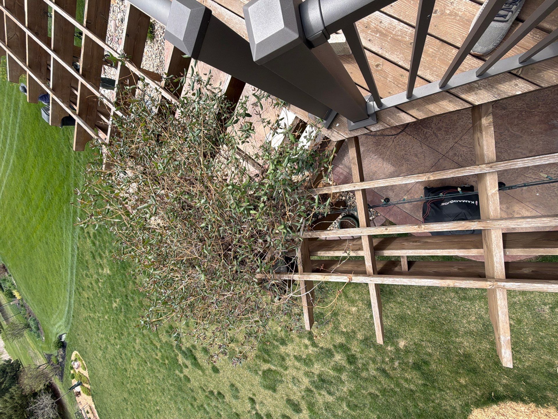 Tiered Wood Deck and Pergola Refinishing in Sioux Falls by Select Painting, Coatings & Garage Cabinets