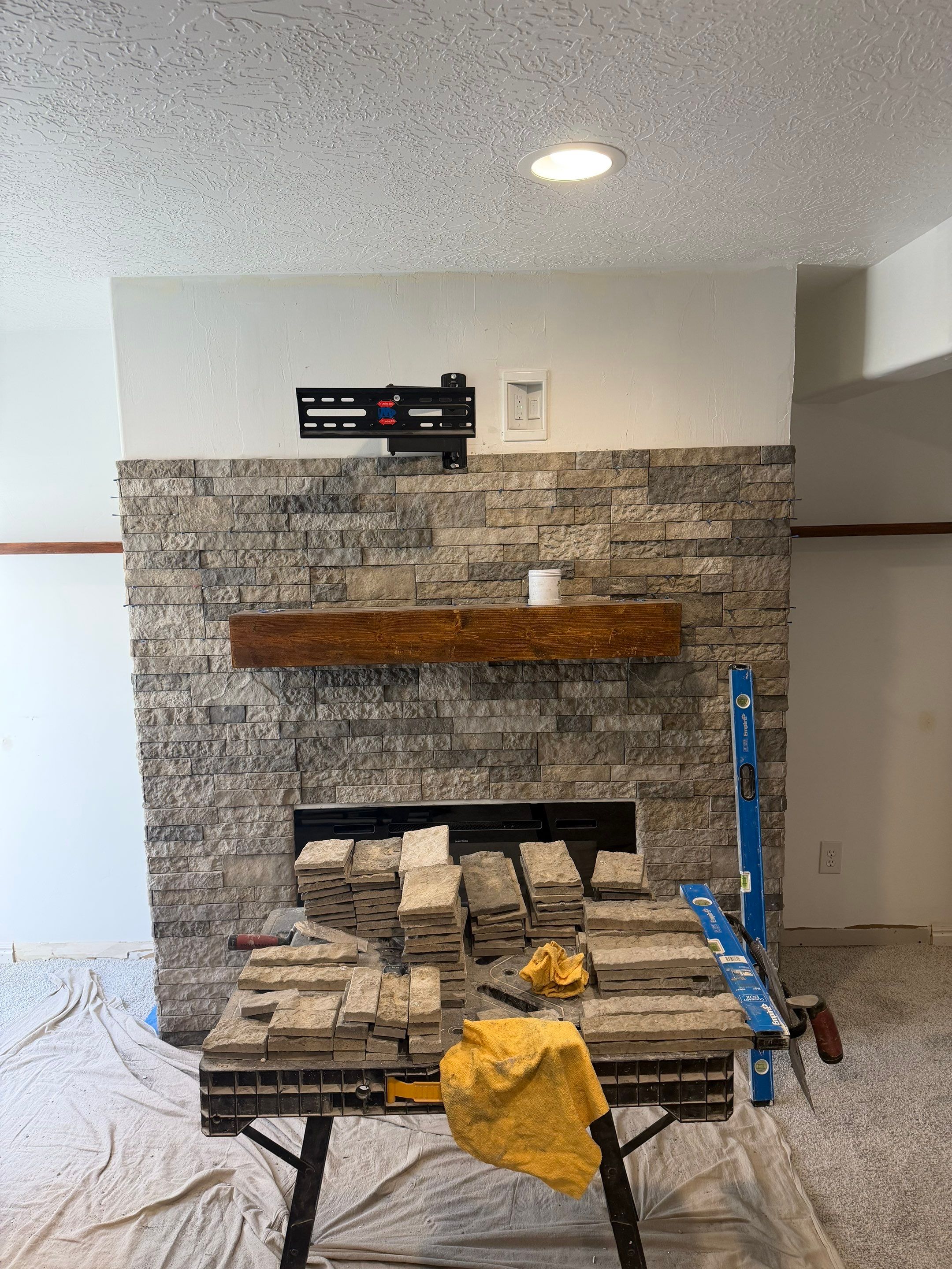 Fireplace Project in Murray by Rudd Builders LLC