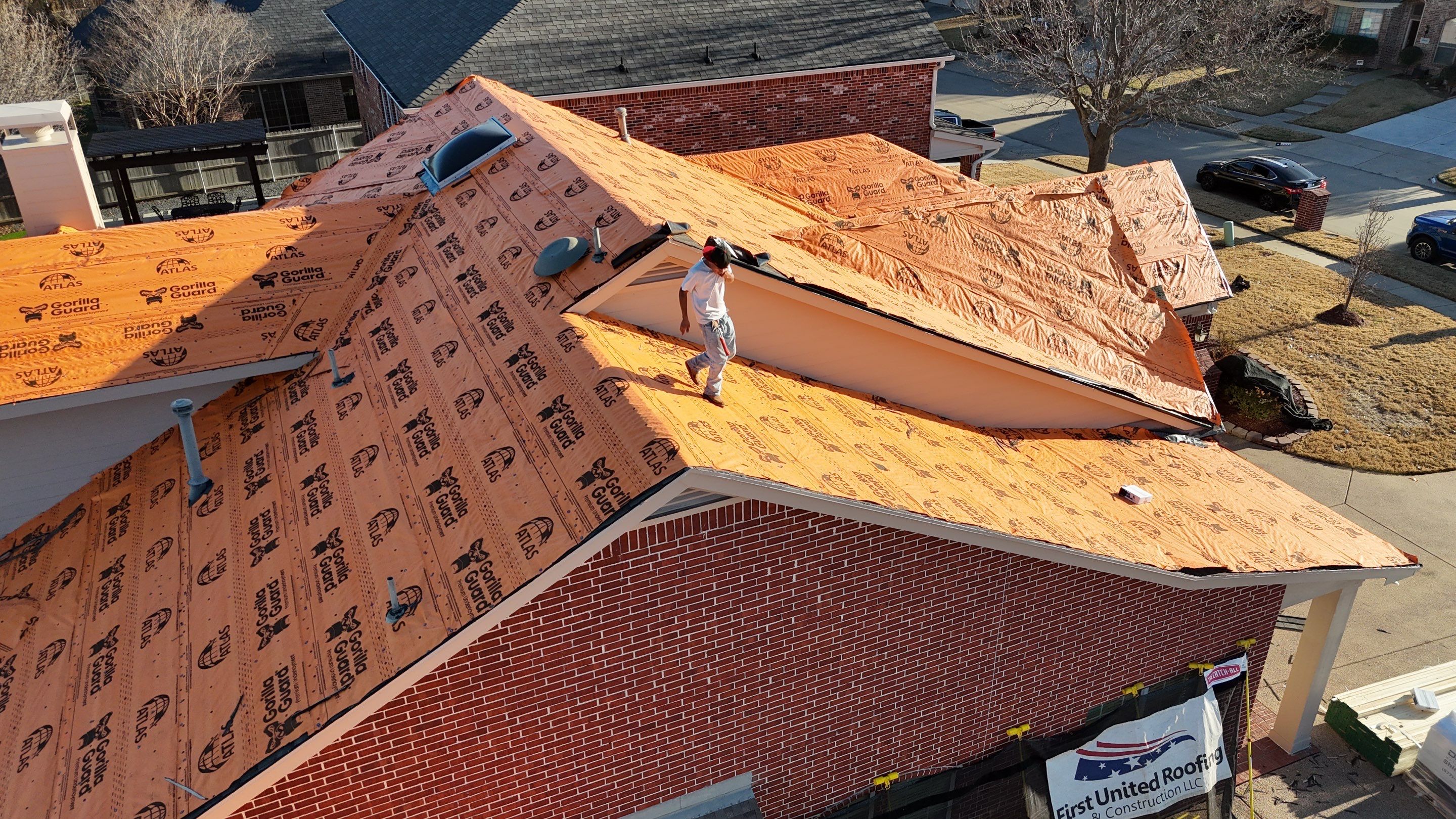 Decra Metal Roof - Shingle XD Stone Coated Roofing Project by First United Roofing & Construction