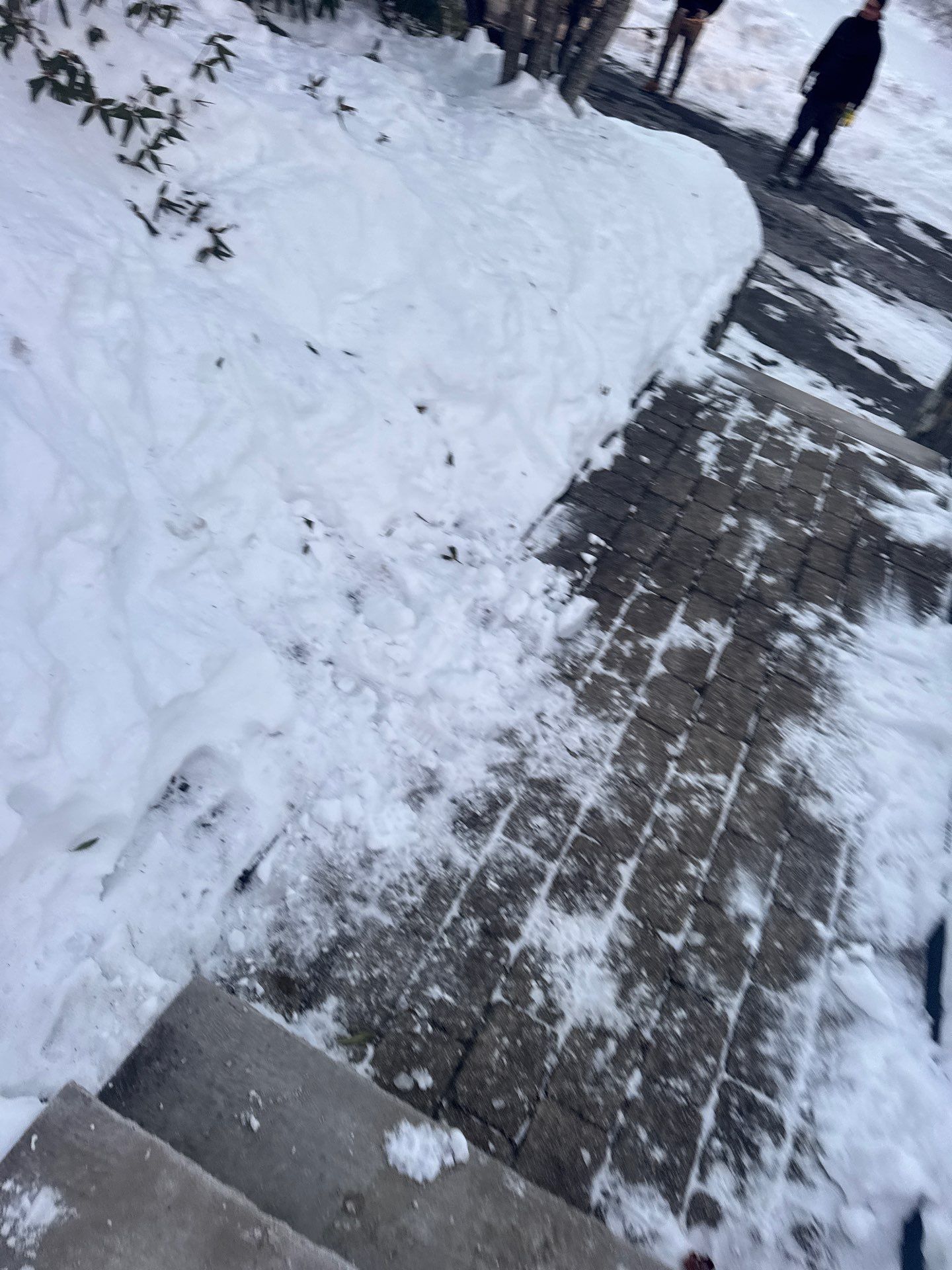 Ice Dam Removal Project in North Andover by Mighty Dog Roofing of Greater Middlesex County