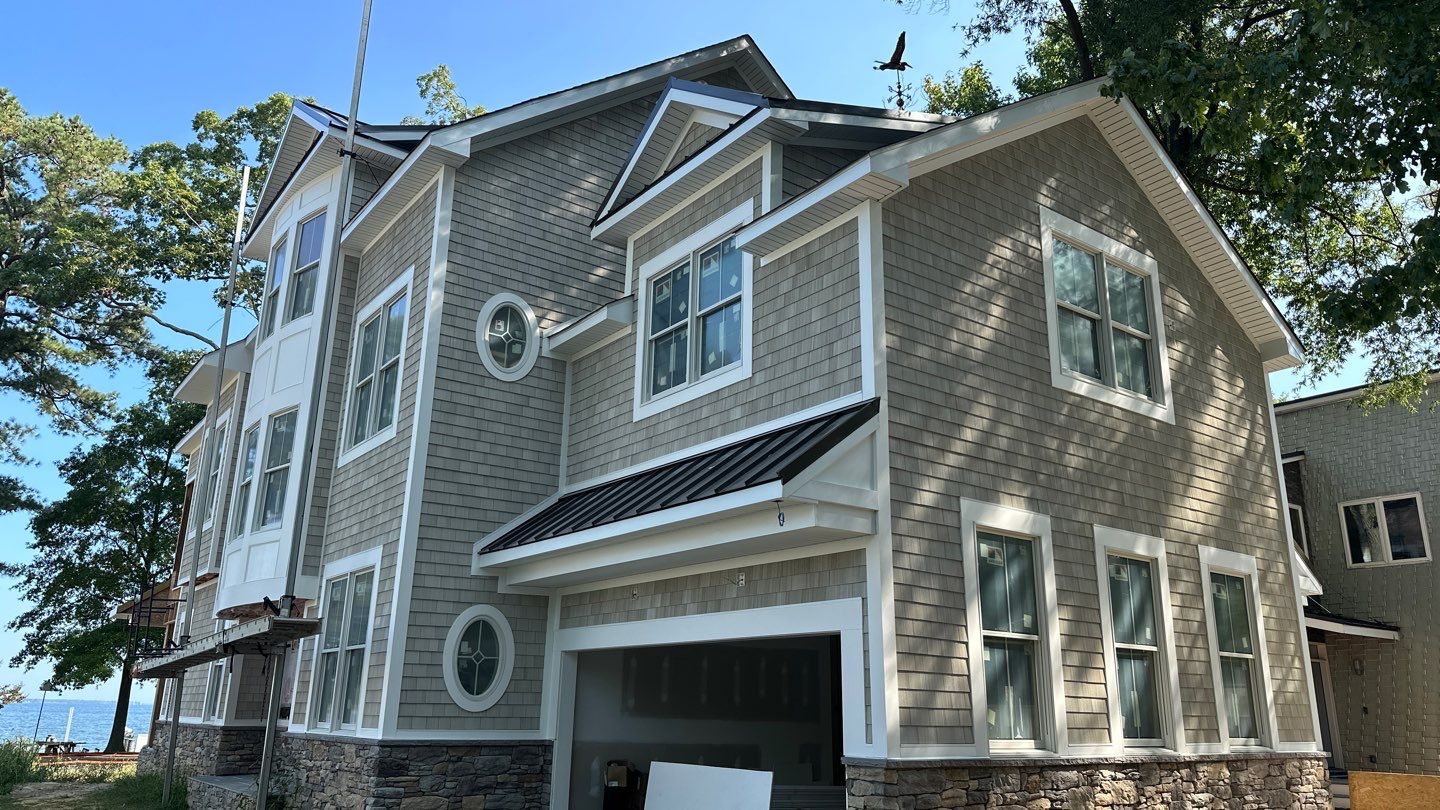 Project in Chesapeake Beach by ExteriorPros