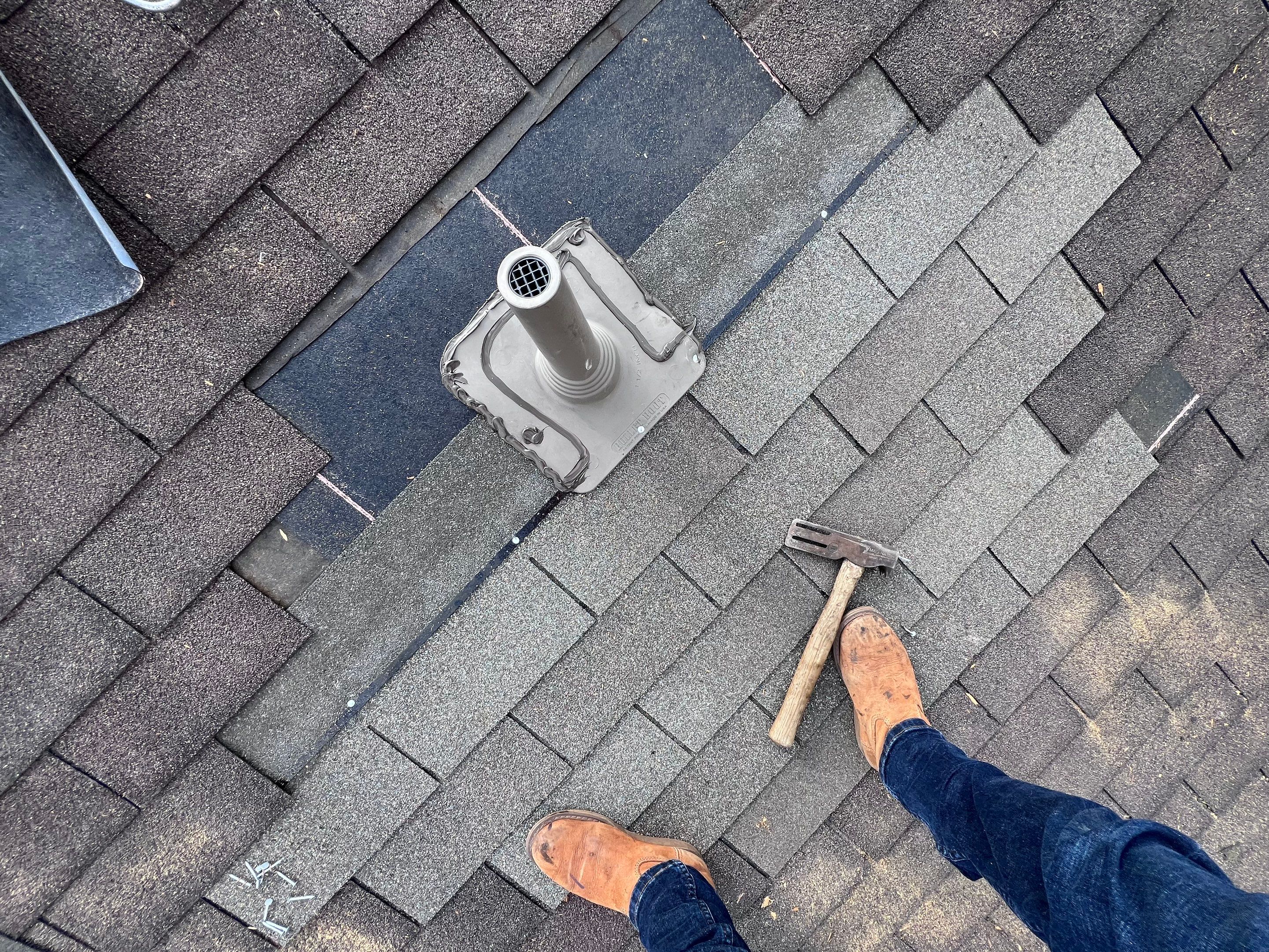 Residential Roofing Repair using Owen's Corning Duration (Lifetime) Shingles by Roof Repair Company