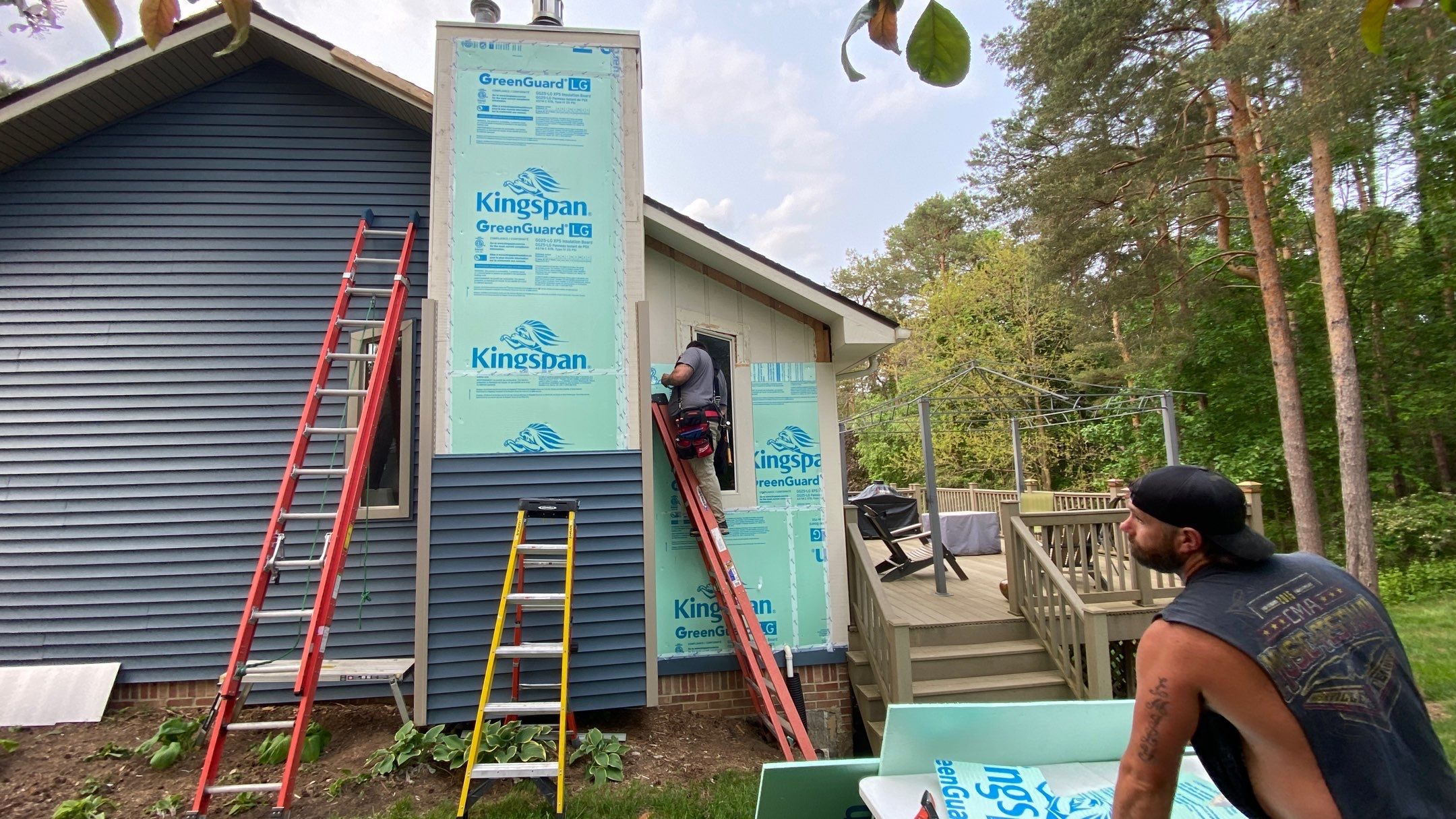 Siding Replacement using CertainTeed Restoration Classis D4 by 180 Contractors