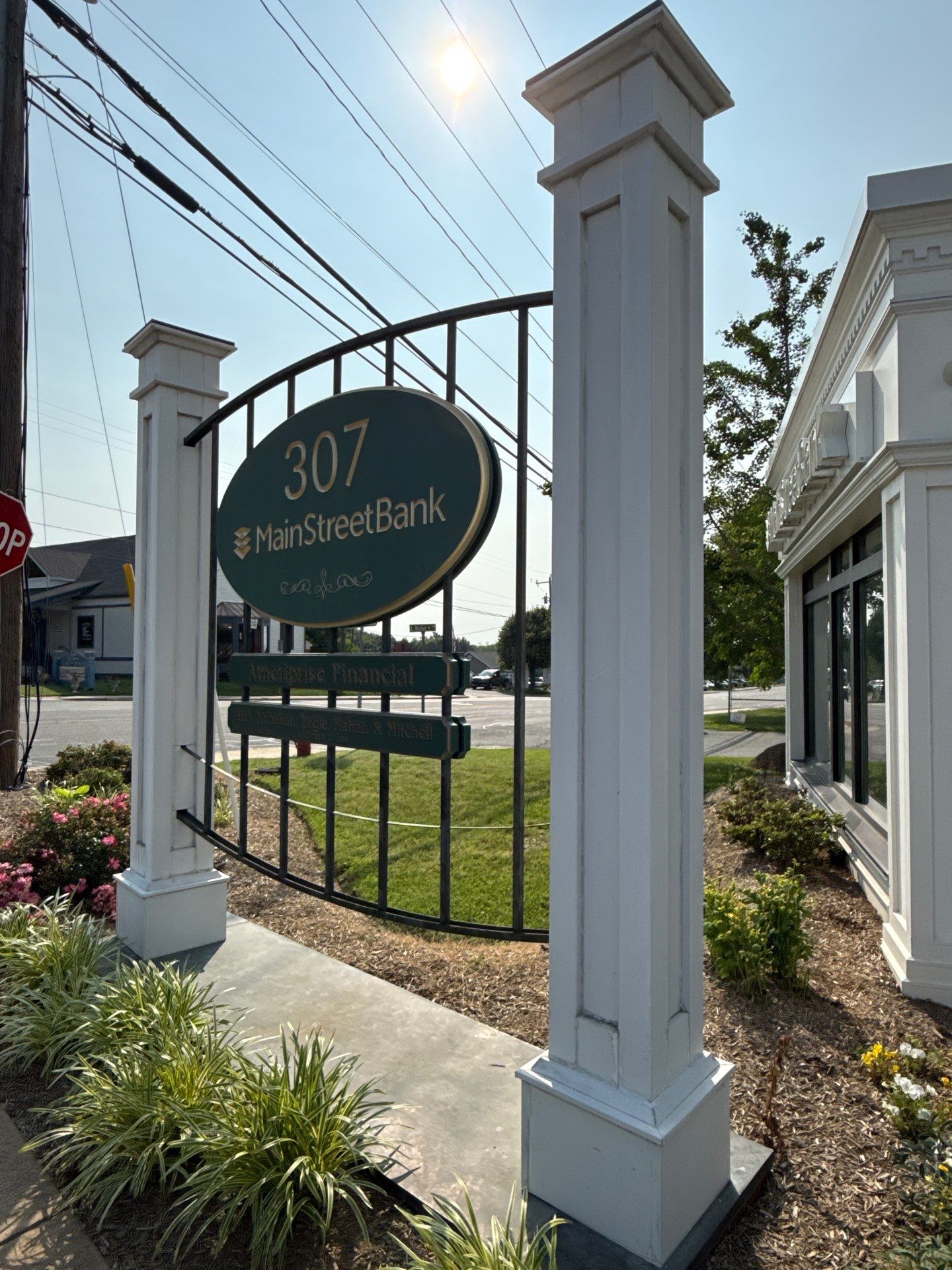 Commercial Exterior Painting Services for Mainstreet Bank in Leesburg, VA by My Painter 