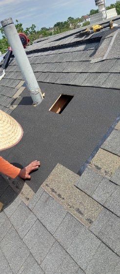 Hail Damage using Owen's Corning Duration (Lifetime) Shingles by Roof Repair Company