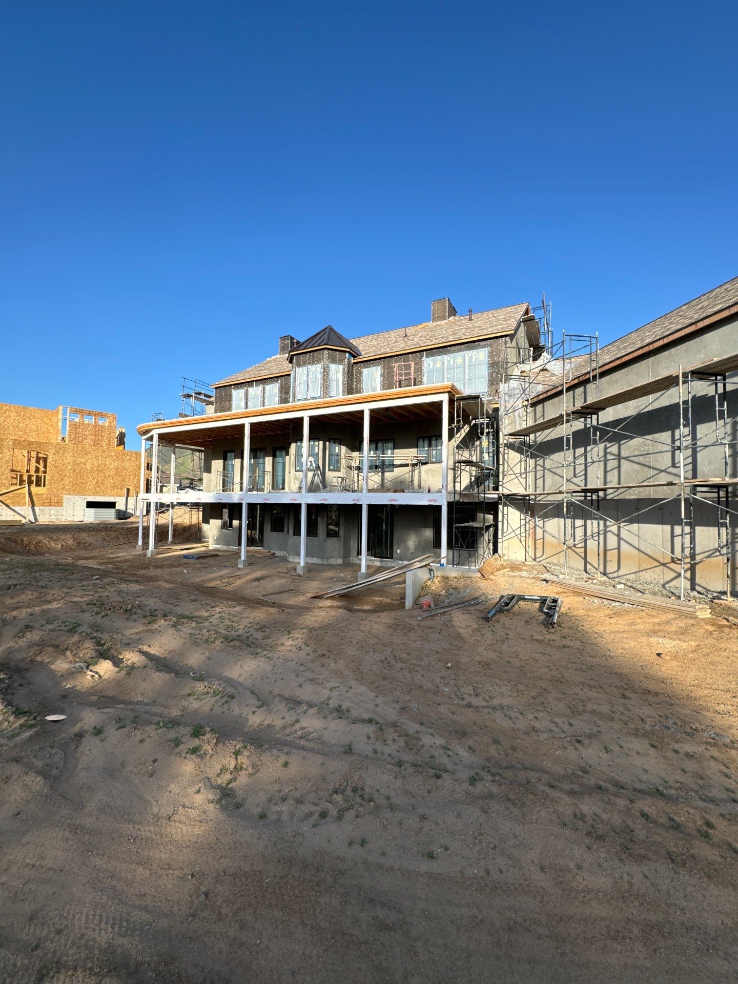 Project in Mapleton by Master Rain Gutters.
