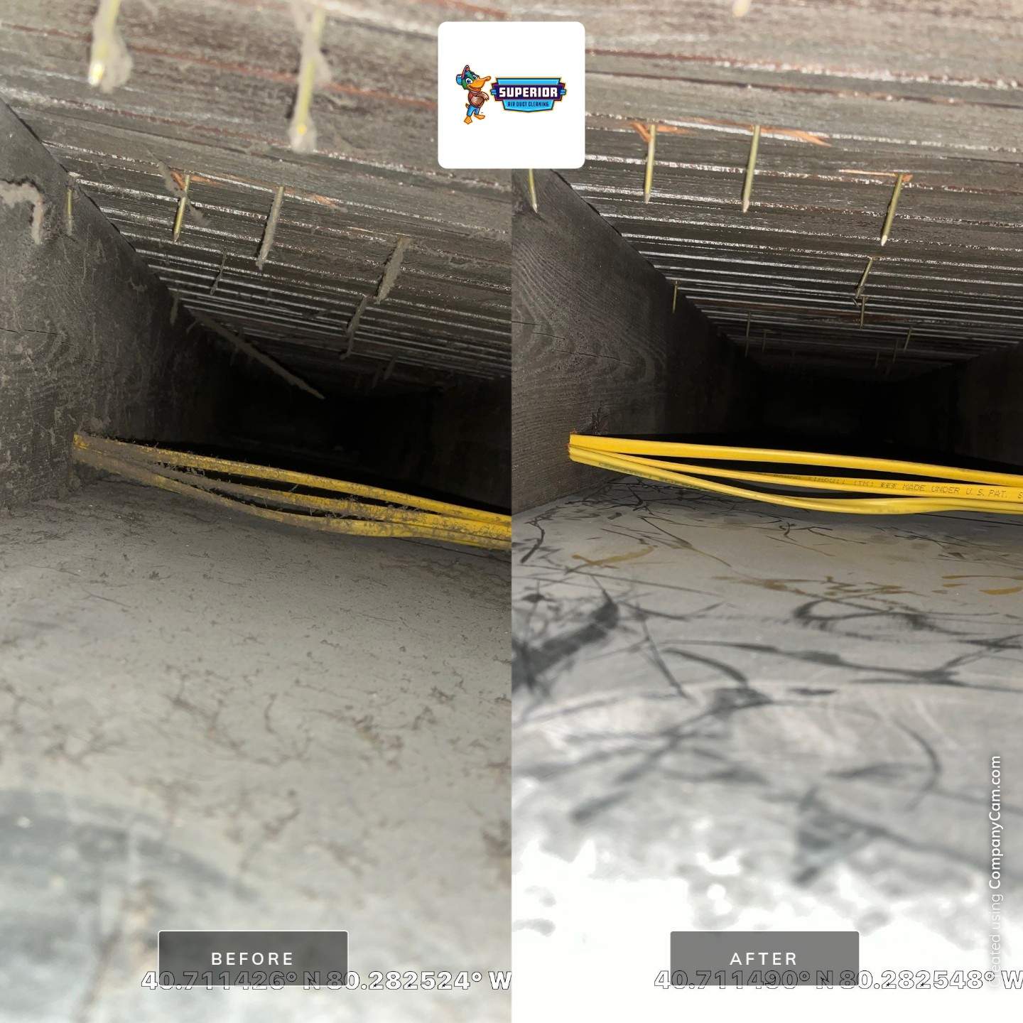 Air Duct Cleaning With a Vacuum Truck in Rochester, PA by Superior Air Duct Cleaning