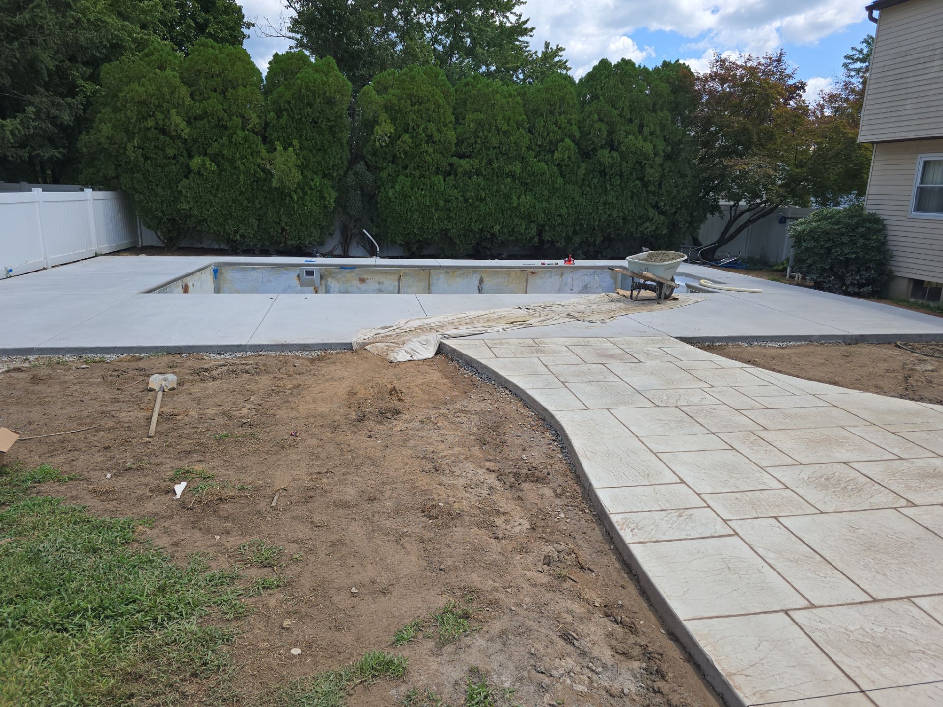 Project in Winslow Township, NJ by Architectural Concrete Design