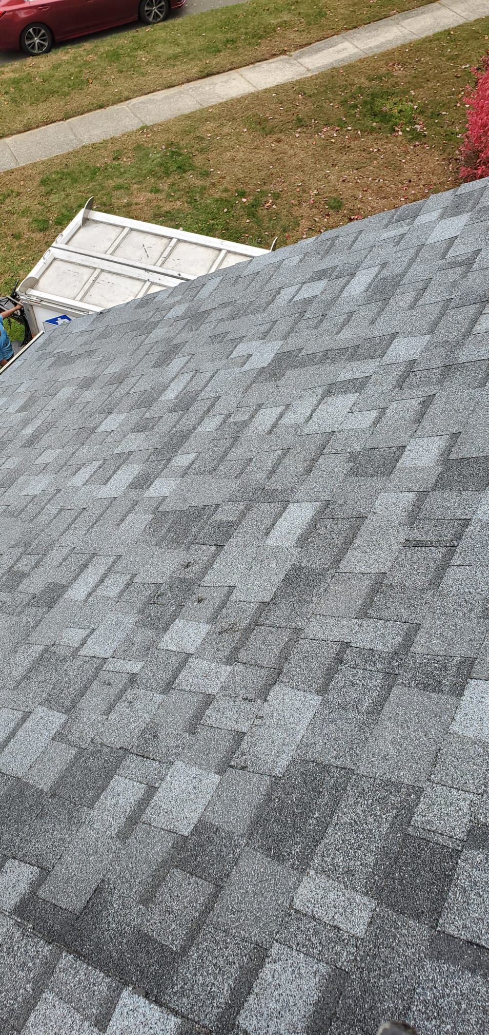 Residential Roofing Installation using Owens Corning TruDefinition Slatestone Gray by A Plus Exterior