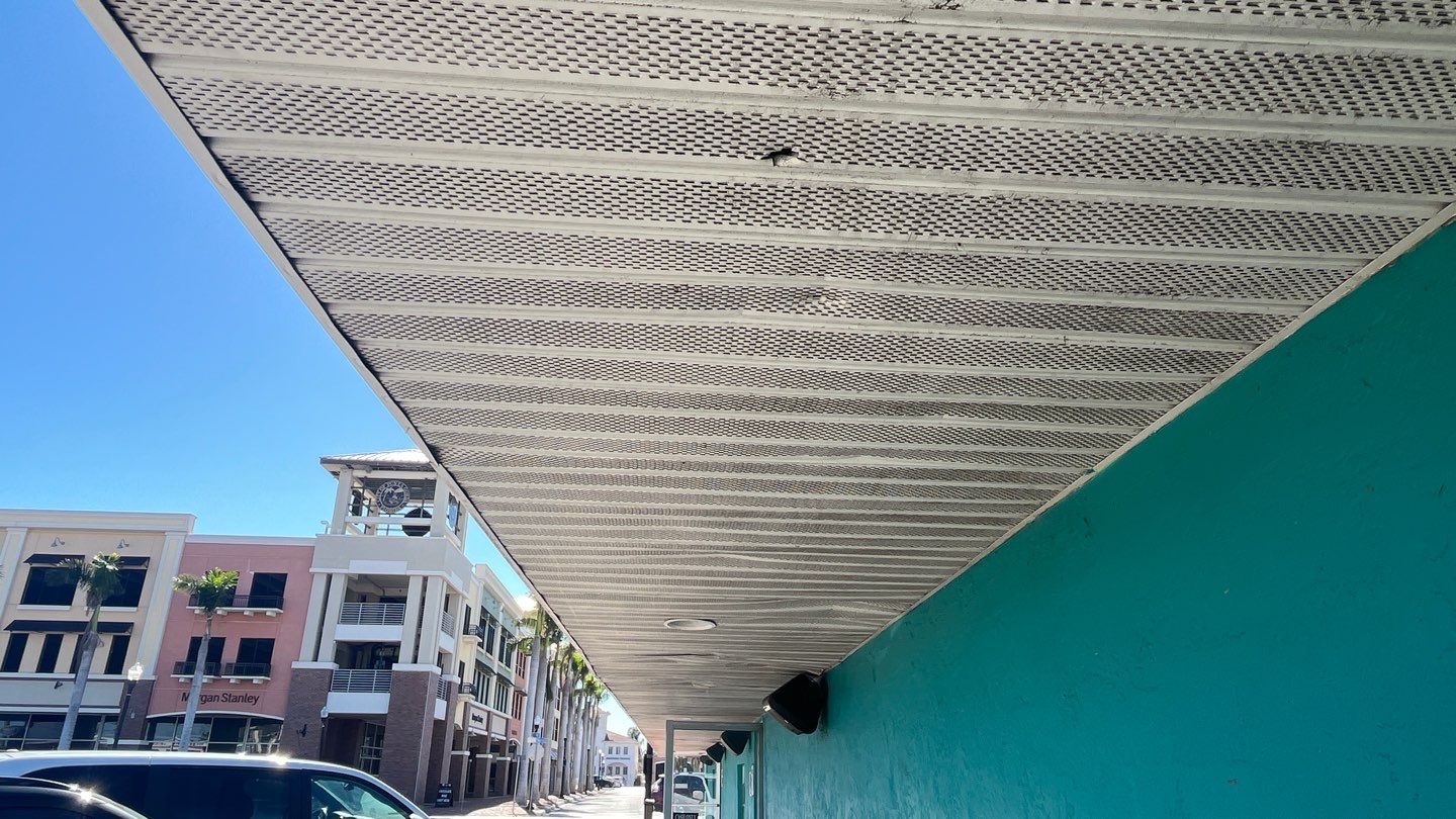 Aluminum Vented Soffit and Aluminum Fascia Punta Gorda FL by Gutter Professors